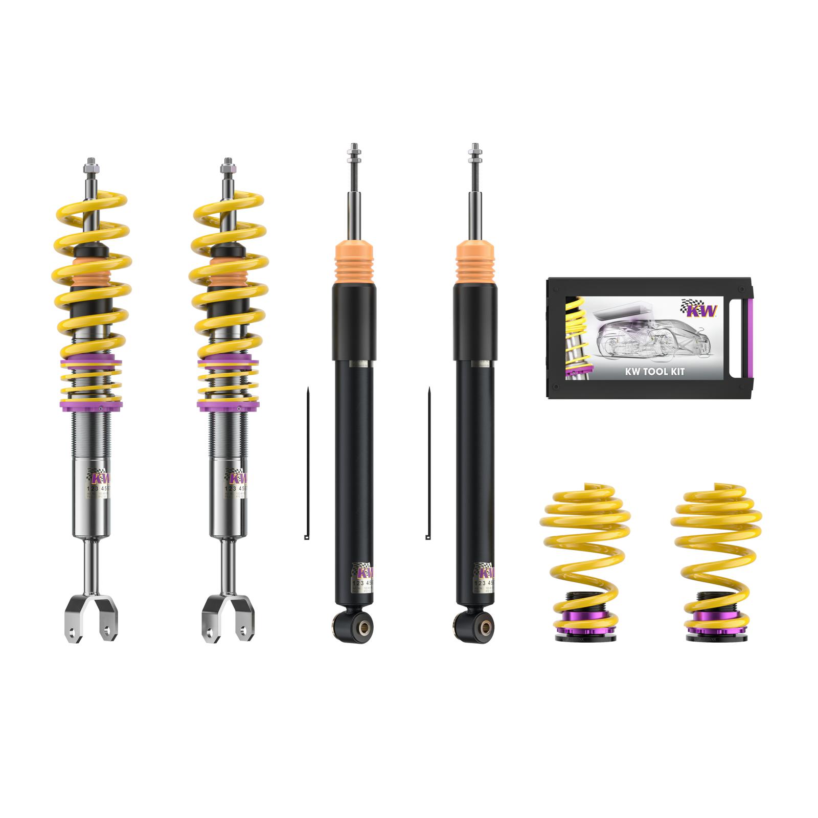 15220004 Coilovers Inox V2 KW Suspension i gruppen Välj bilmodell / BMW / Z4 (E85-E89) 02-16 / Chassi / Coilovers hos DDESIGN (KW-15220004)