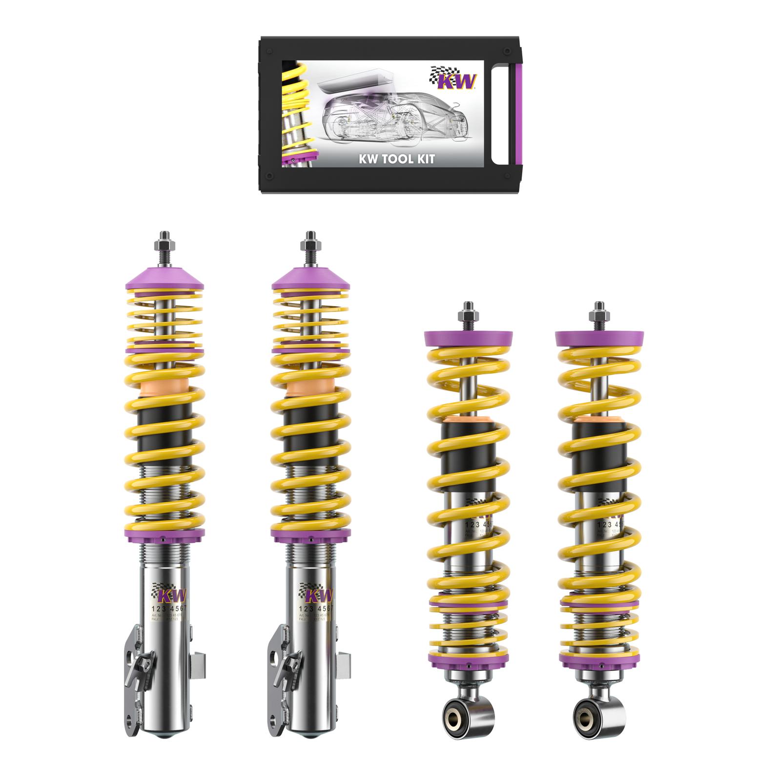 15245006 Coilovers Inox V2 KW Suspension i gruppen Välj bilmodell / Subaru / Legacy 03-08 / Chassi / Fjädring hos DDESIGN (KW-15245006)