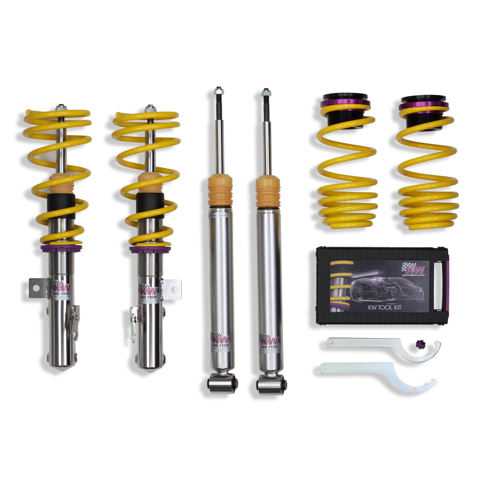 15256012 Coilovers Inox V2 KW Suspension i gruppen Universala produkter / Chassi / Coilovers hos DDESIGN (KW-15256012)