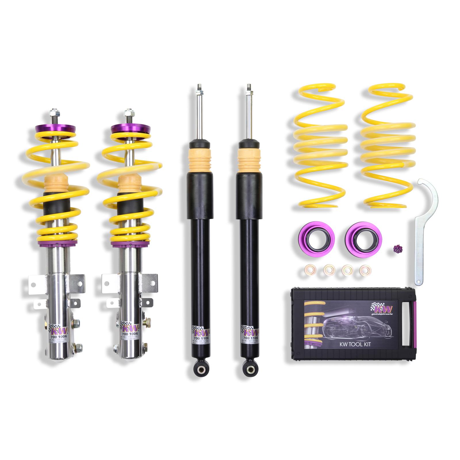 15270019 Coilovers Inox V2 KW Suspension i gruppen Universala produkter / Chassi / Coilovers hos DDESIGN (KW-15270019)