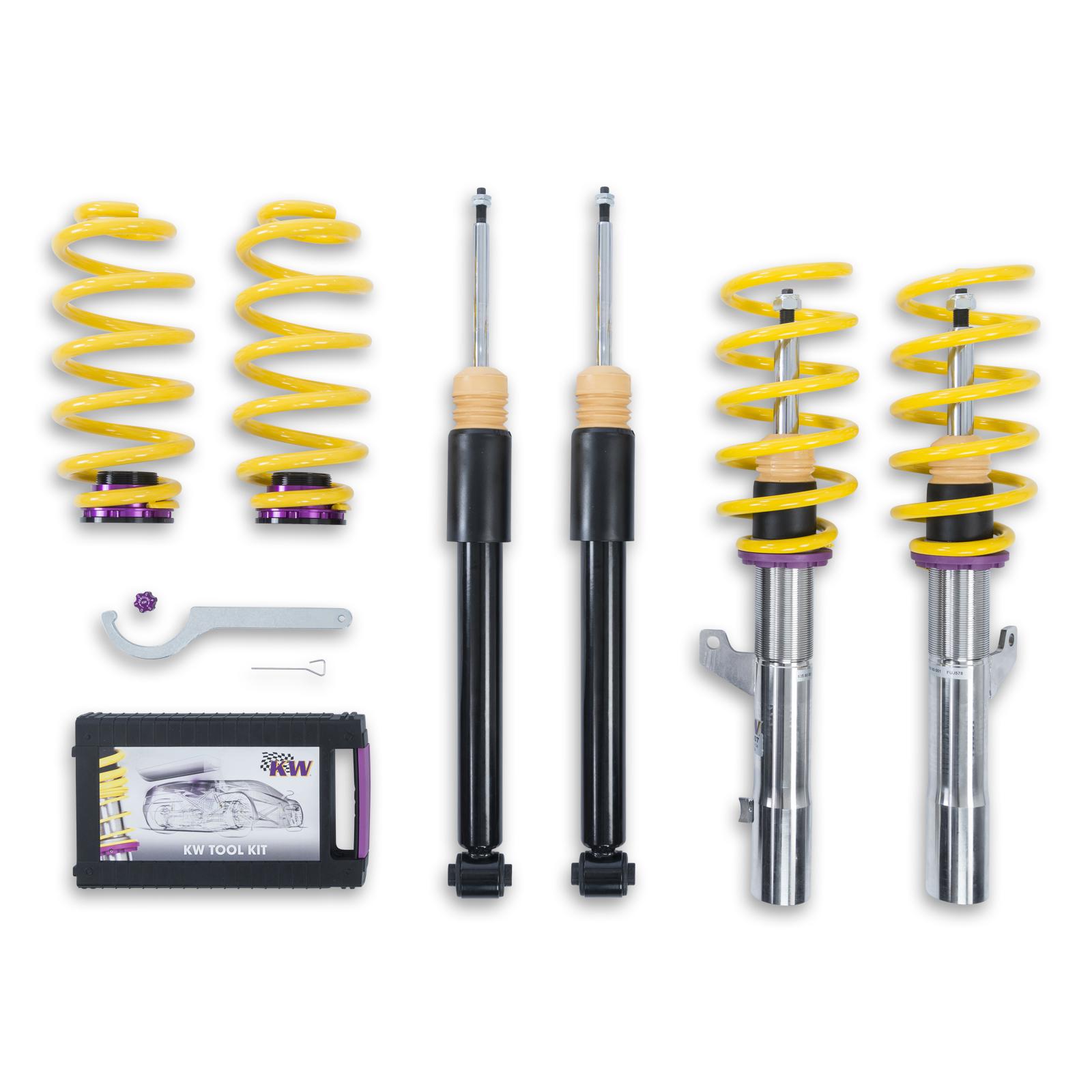 152800AX Coilovers Inox V2 KW Suspension i gruppen Välj bilmodell / VW / Touran / Chassi hos DDESIGN (KW-152800AX)