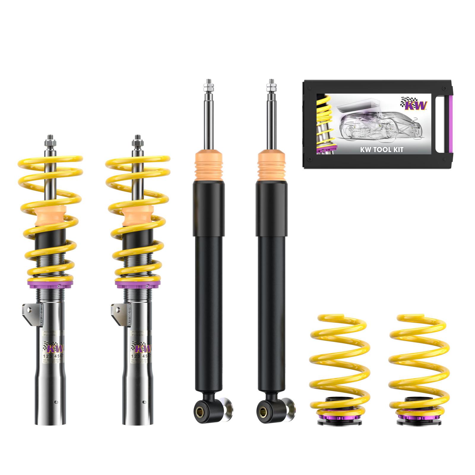 180200BN Coilovers V2 Comfort KW Suspension i gruppen Välj bilmodell hos DDESIGN (KW-180200BN)