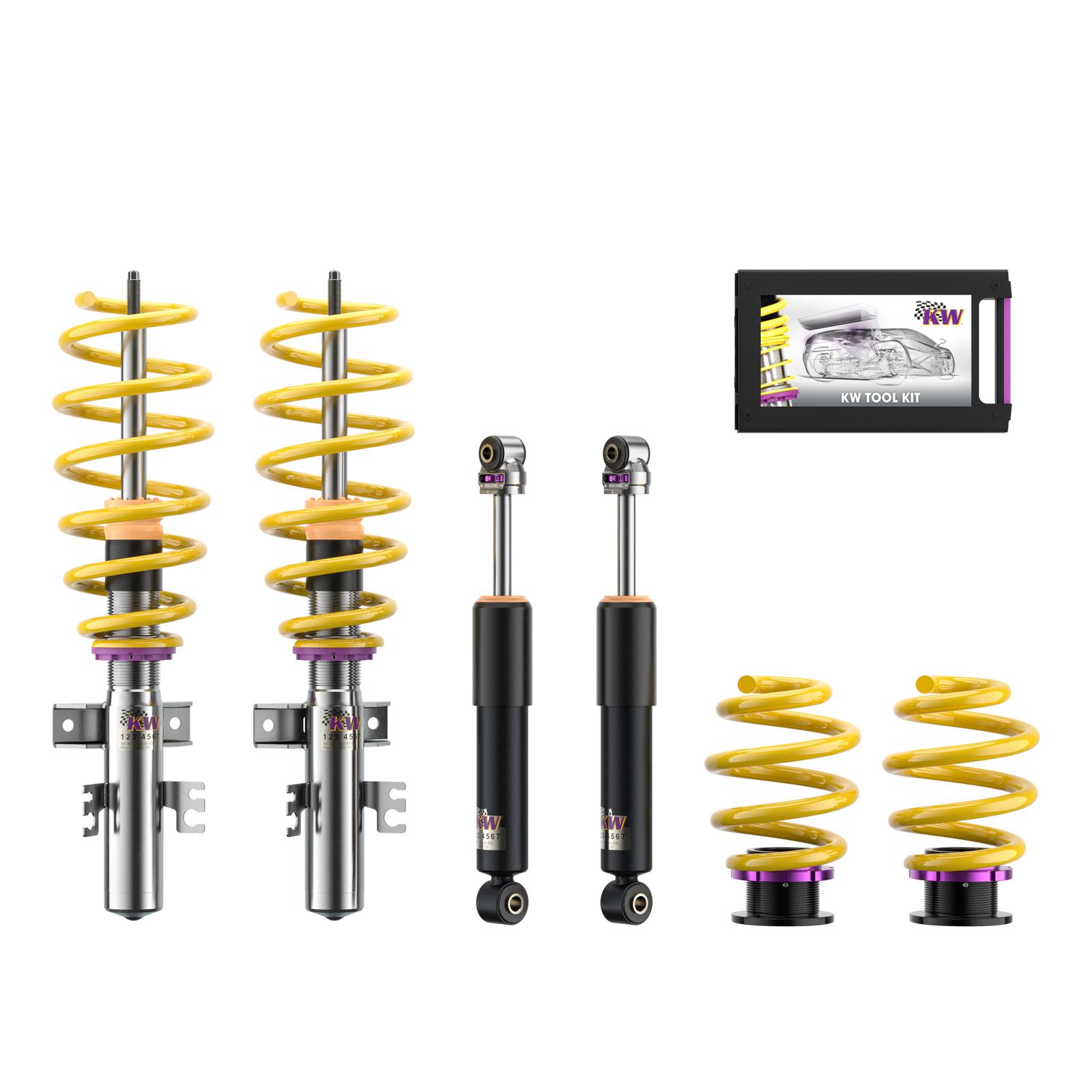 180800AN Coilovers V2 Comfort (inkl. Cancellation Kit) KW Suspension i gruppen Välj bilmodell hos DDESIGN (KW-180800AN)