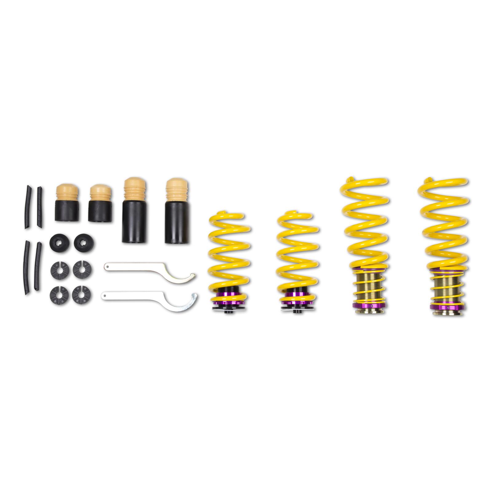 25310051 Ställbar Sänkningssats HAS KW Suspension i gruppen Välj bilmodell / Audi / A4 - S4 - RS4 (B8) 2007-2014 / Chassi / Sänkningsfjädrar hos DDESIGN (KW-25310051)