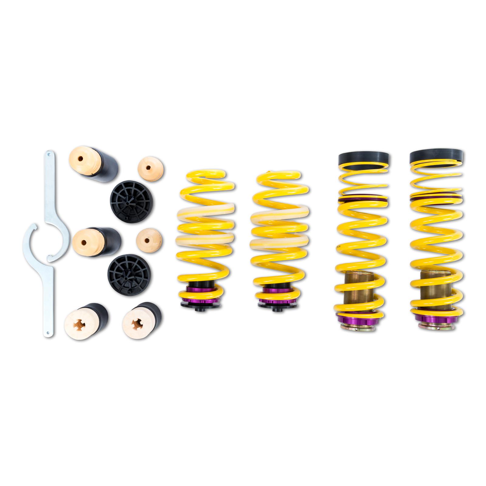 253100AS Ställbar Sänkningssats HAS KW Suspension i gruppen Välj bilmodell / Audi / A4 - S4 - RS4 (B8) 2007-2014 / Chassi / Sänkningsfjädrar hos DDESIGN (KW-253100AS)