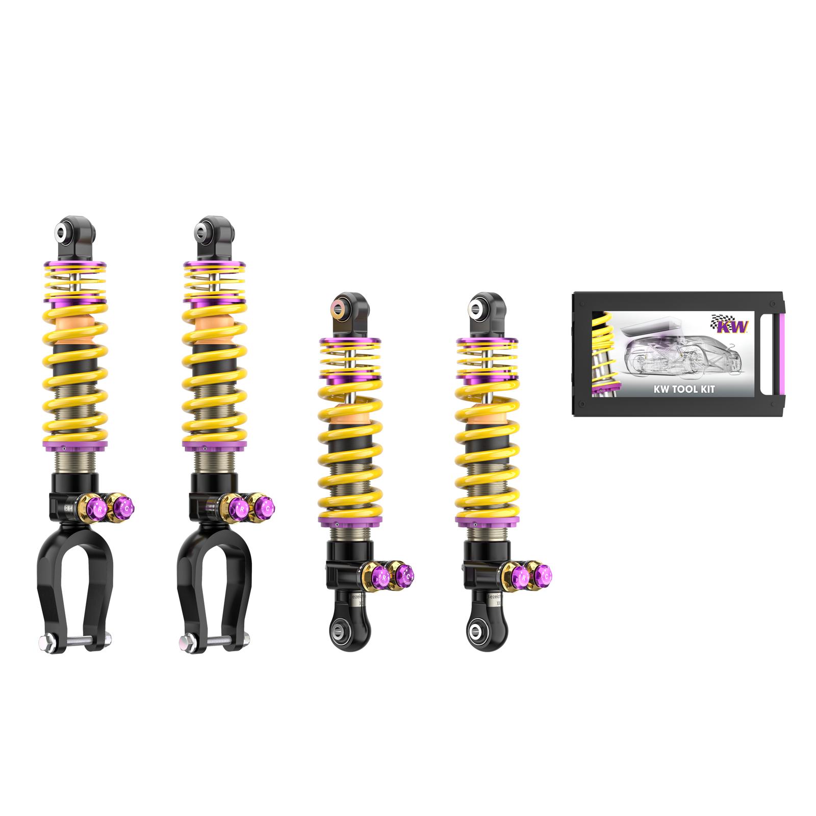 309100AN Coilovers Inox V5 (inkl. Cancellation Kit) KW Suspension i gruppen Välj bilmodell hos DDESIGN (KW-309100AN)