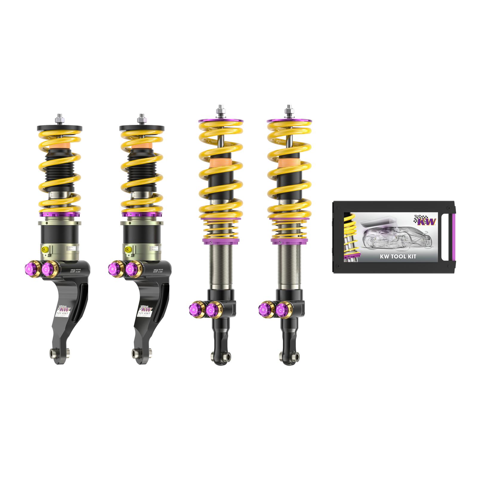 30942030 Coilovers Inox V5 (inkl. Cancellation Kit) KW Suspension i gruppen Välj bilmodell hos DDESIGN (KW-30942030)