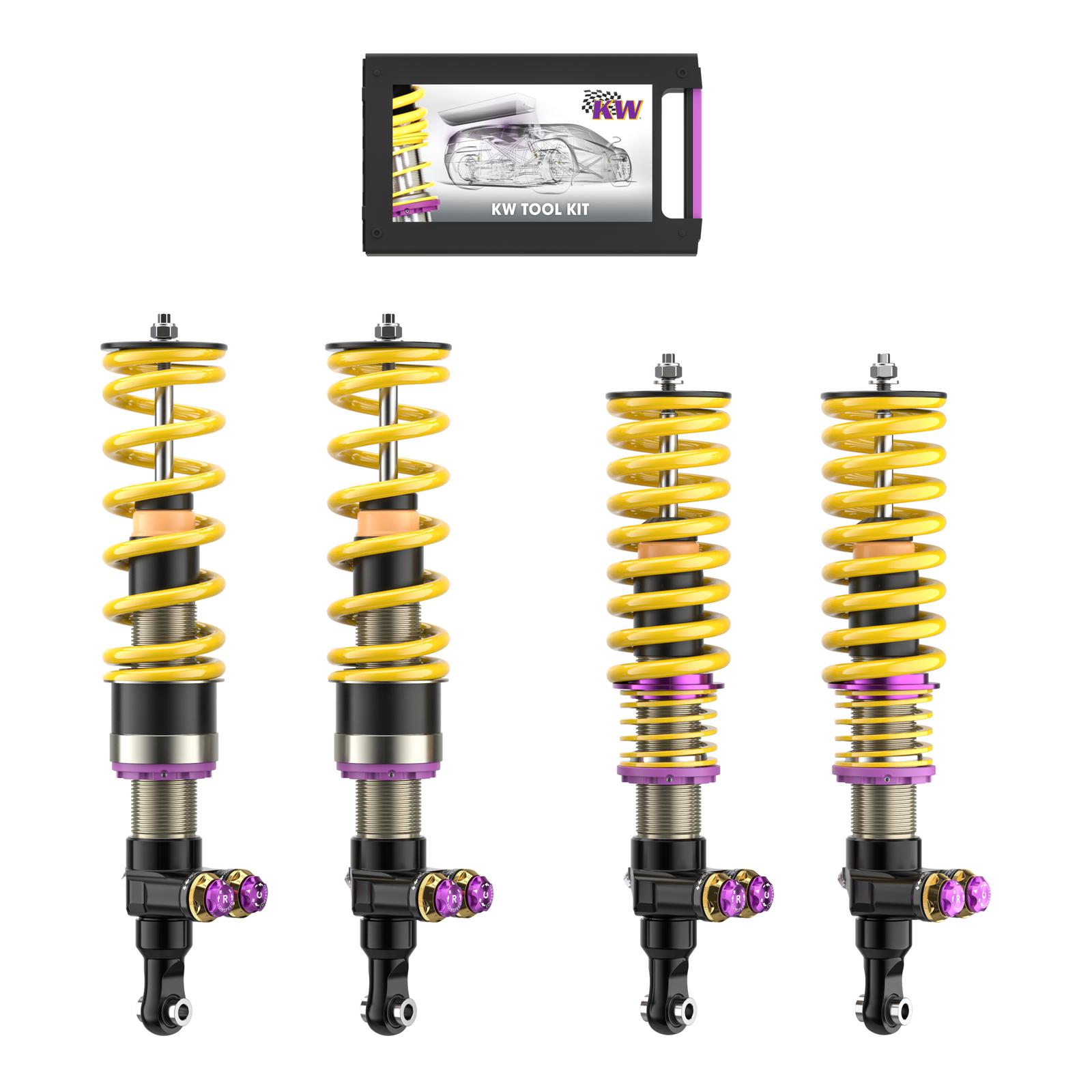 30942210 Coilovers Inox V5 med HLS 2 (inkl. Cancellation Kit) KW Suspension i gruppen Välj bilmodell hos DDESIGN (KW-30942210)