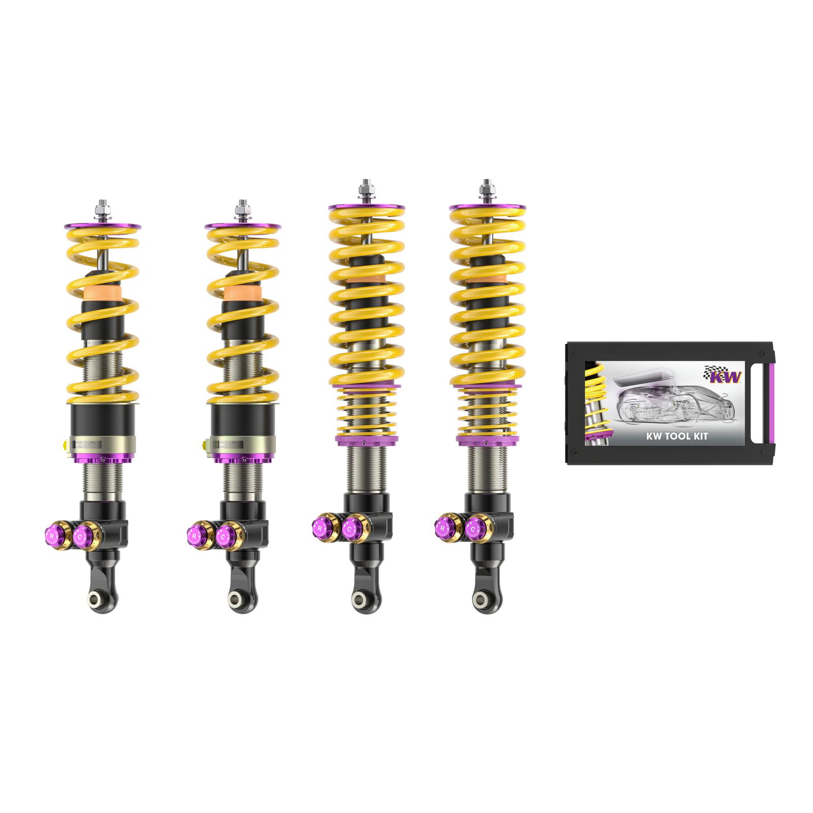 30942220 Coilovers Inox V5 med HLS 2 (inkl. Cancellation Kit) KW Suspension i gruppen Välj bilmodell hos DDESIGN (KW-30942220)