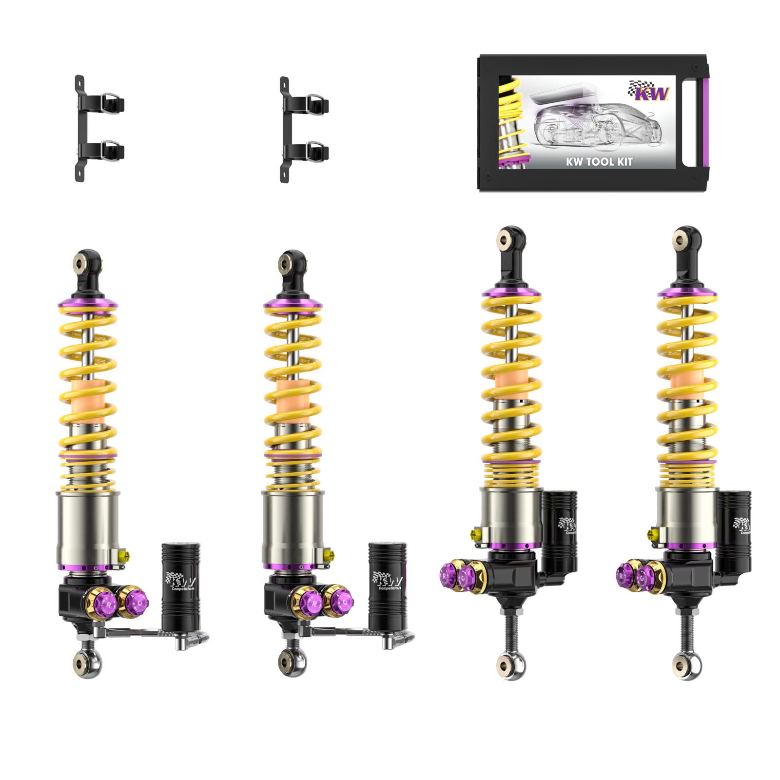 30971427 Coilovers Inox V5 med HLS KW Suspension i gruppen Välj bilmodell hos DDESIGN (KW-30971427)