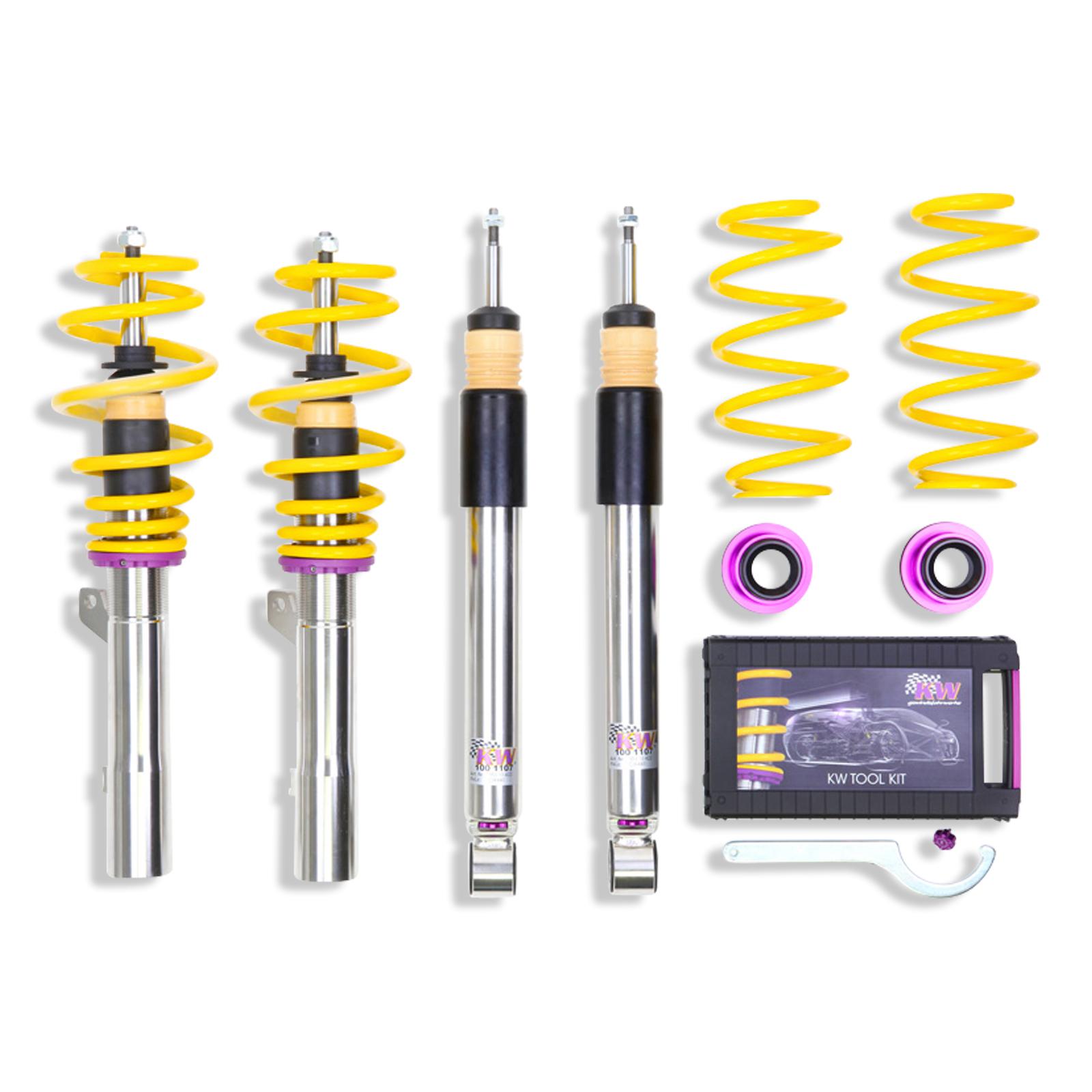 35210039 Coilovers Inox V3 KW Suspension i gruppen Välj bilmodell / VW / Golf 6 08-12 / Chassi / Golf MK6 Fjädring hos DDESIGN (KW-35210039)