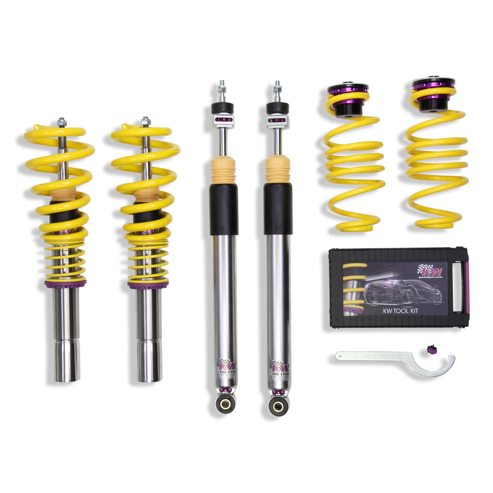 35210075 Coilovers Inox V3 KW Suspension i gruppen Välj bilmodell / Audi / A5 - S5 - RS5 (8T/8F) 2008-2016 / Chassi / Coilovers hos DDESIGN (KW-35210075)