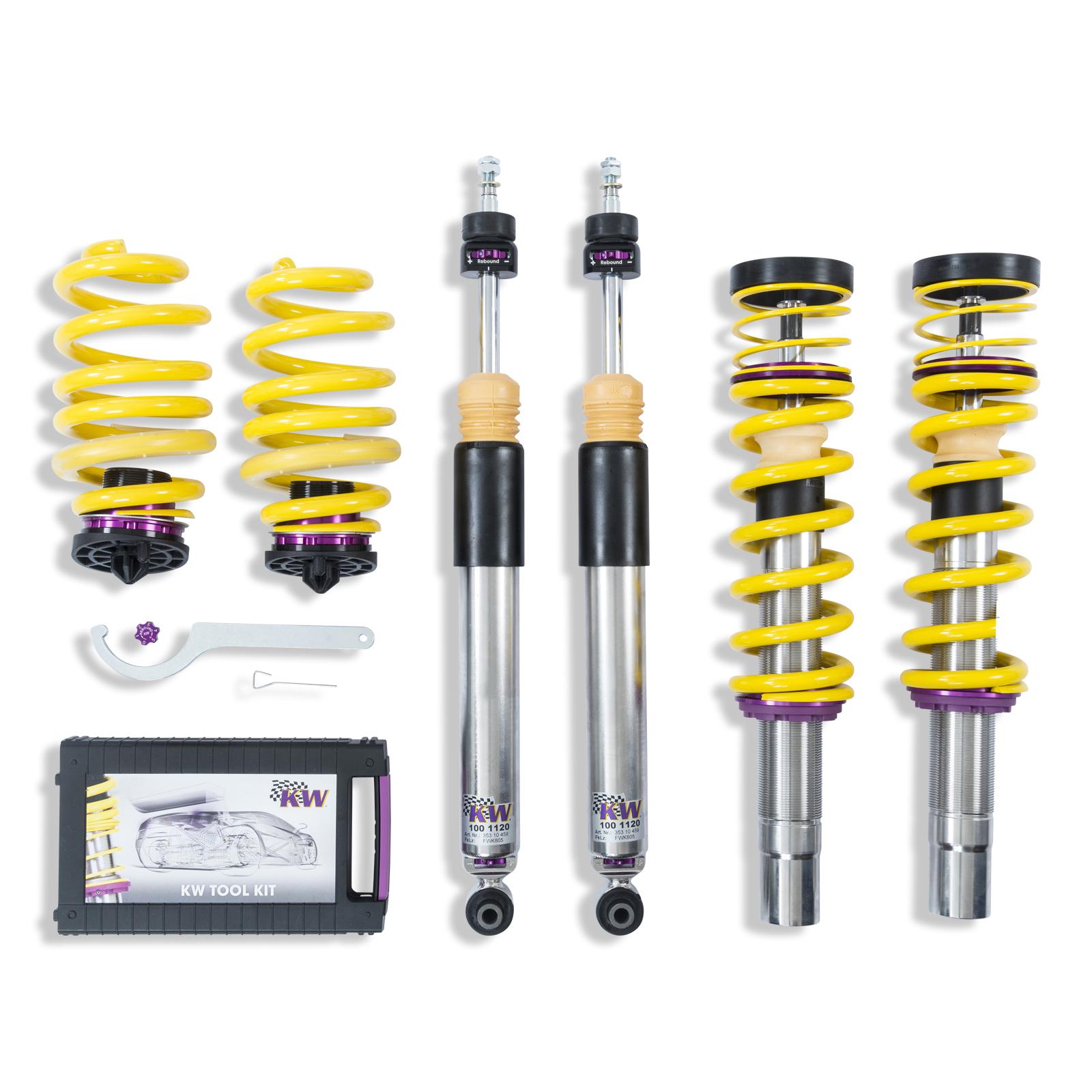 352100BU Coilovers Inox V3 KW Suspension i gruppen Välj bilmodell hos DDESIGN (KW-352100BU)