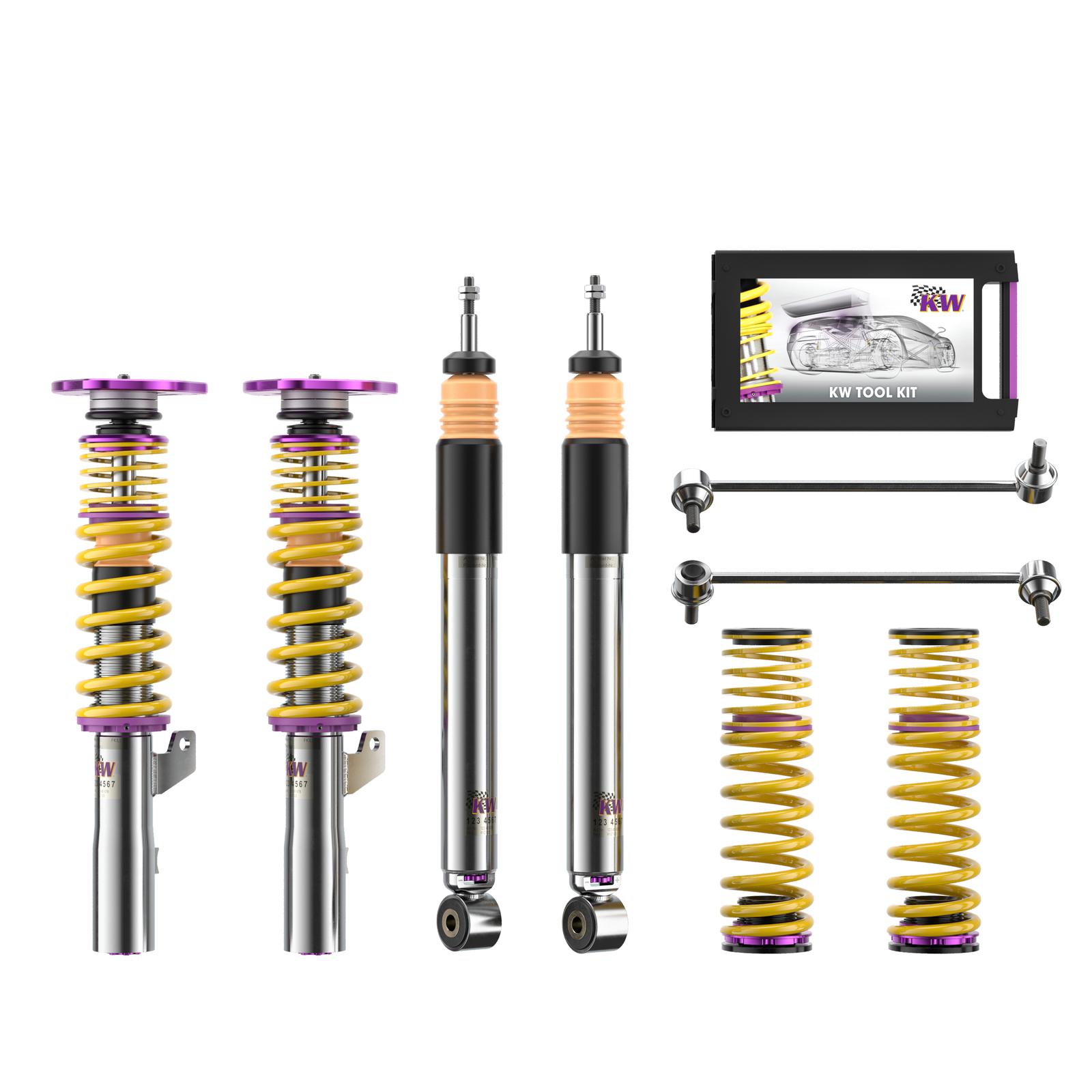 35210882 Coilovers V3 Clubsport KW Suspension i gruppen Välj bilmodell / Audi / TT (8J) 2006-2014 & TT (8S) 2014+ / Chassi / Coilovers hos DDESIGN (KW-35210882)