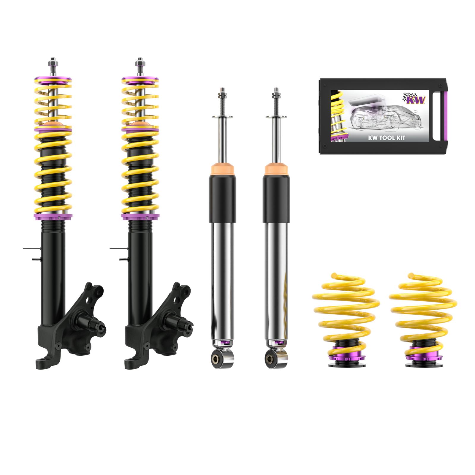 35220009 Coilovers Inox V3 KW Suspension i gruppen Välj bilmodell / BMW / 5-serie (E34) 87-96 / Chassi / Fjädring hos DDESIGN (KW-35220009)