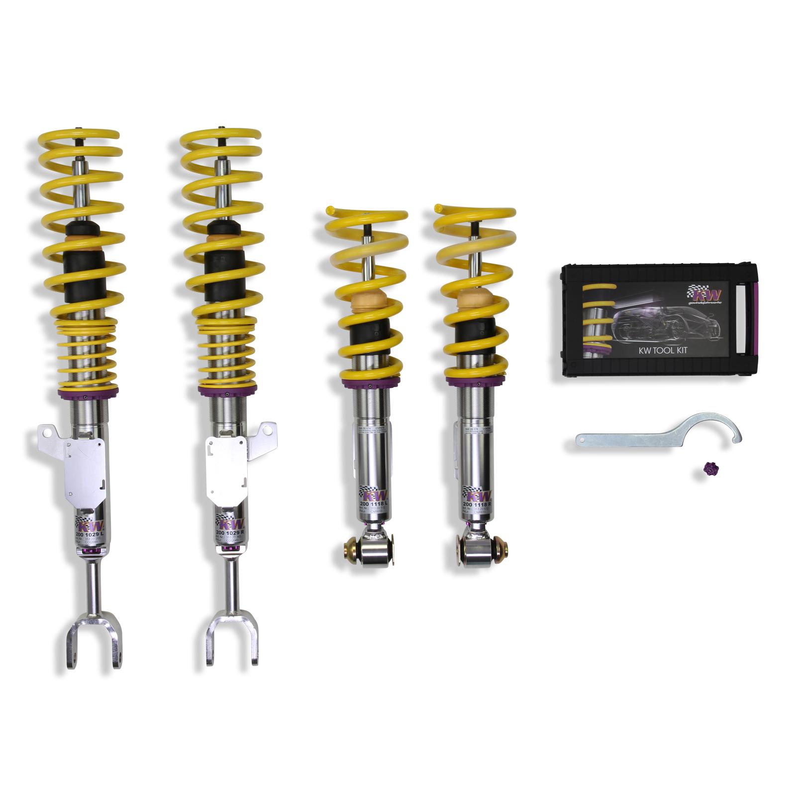 3522000C Coilovers Inox V3 KW Suspension i gruppen Välj bilmodell / BMW / 6-serie (F06-F12-F13) 12-18 / Chassi / Coilovers hos DDESIGN (KW-3522000C)