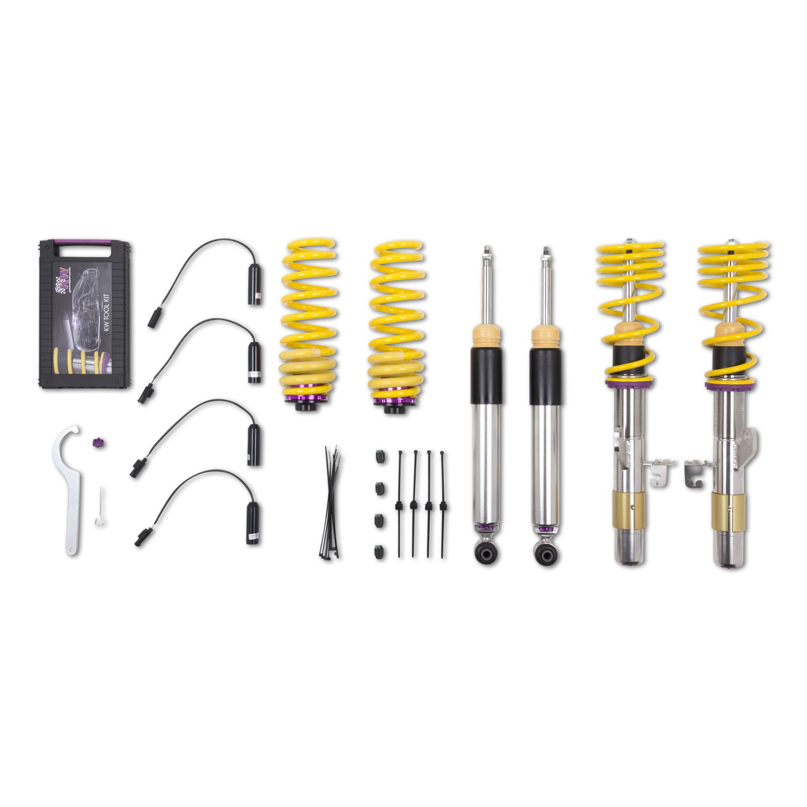 3522000E Coilovers Inox V3 (inkl. Cancellation Kit) KW Suspension i gruppen Välj bilmodell hos DDESIGN (KW-3522000E)