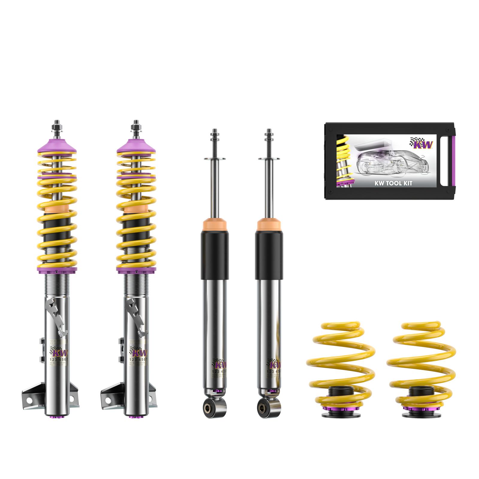 35220013 Coilovers Inox V3 KW Suspension i gruppen Välj bilmodell / BMW / 3-serie (E36) 1990-2000 / Chassi / Coilovers & Luftfjädring hos DDESIGN (KW-35220013)