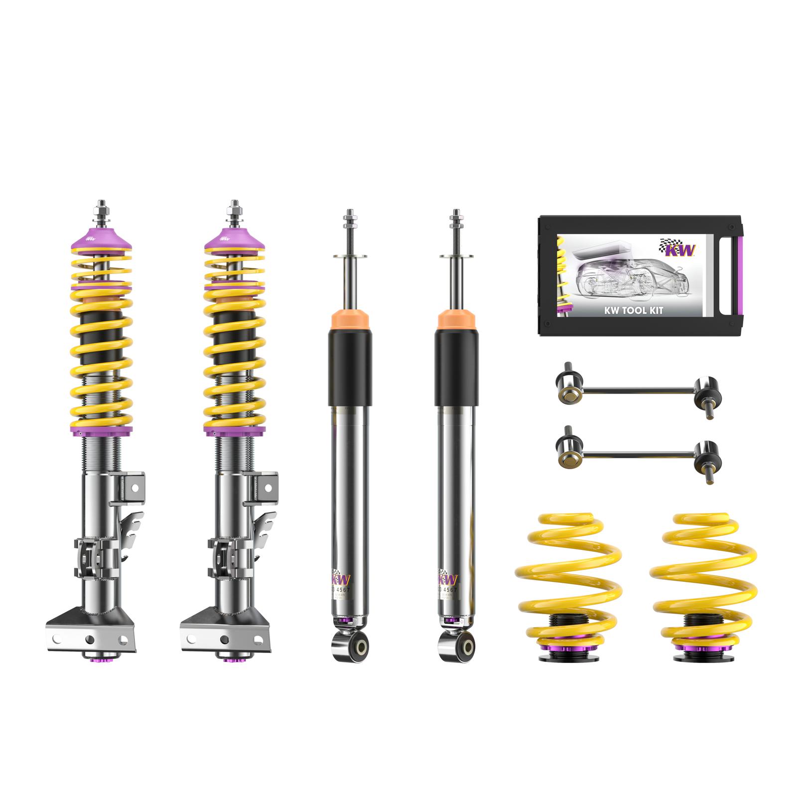 35220017 Coilovers Inox V3 KW Suspension i gruppen Välj bilmodell / BMW / Z3 (E36) 95-02 / Chassi / Coilovers hos DDESIGN (KW-35220017)