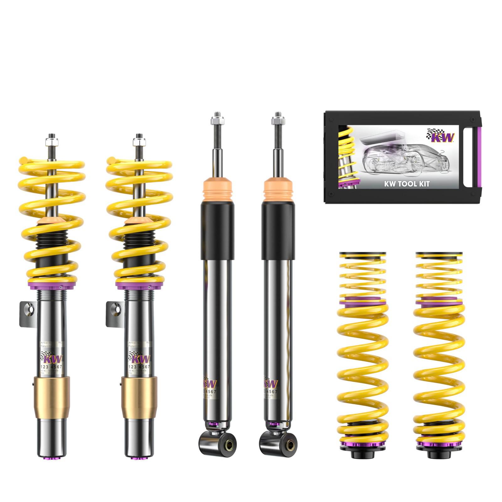 35220057 Coilovers Inox V3 KW Suspension i gruppen Välj bilmodell / BMW / M3 3-serie (E90-E92-E93) 07-12 / Chassi / Fjädring hos DDESIGN (KW-35220057)