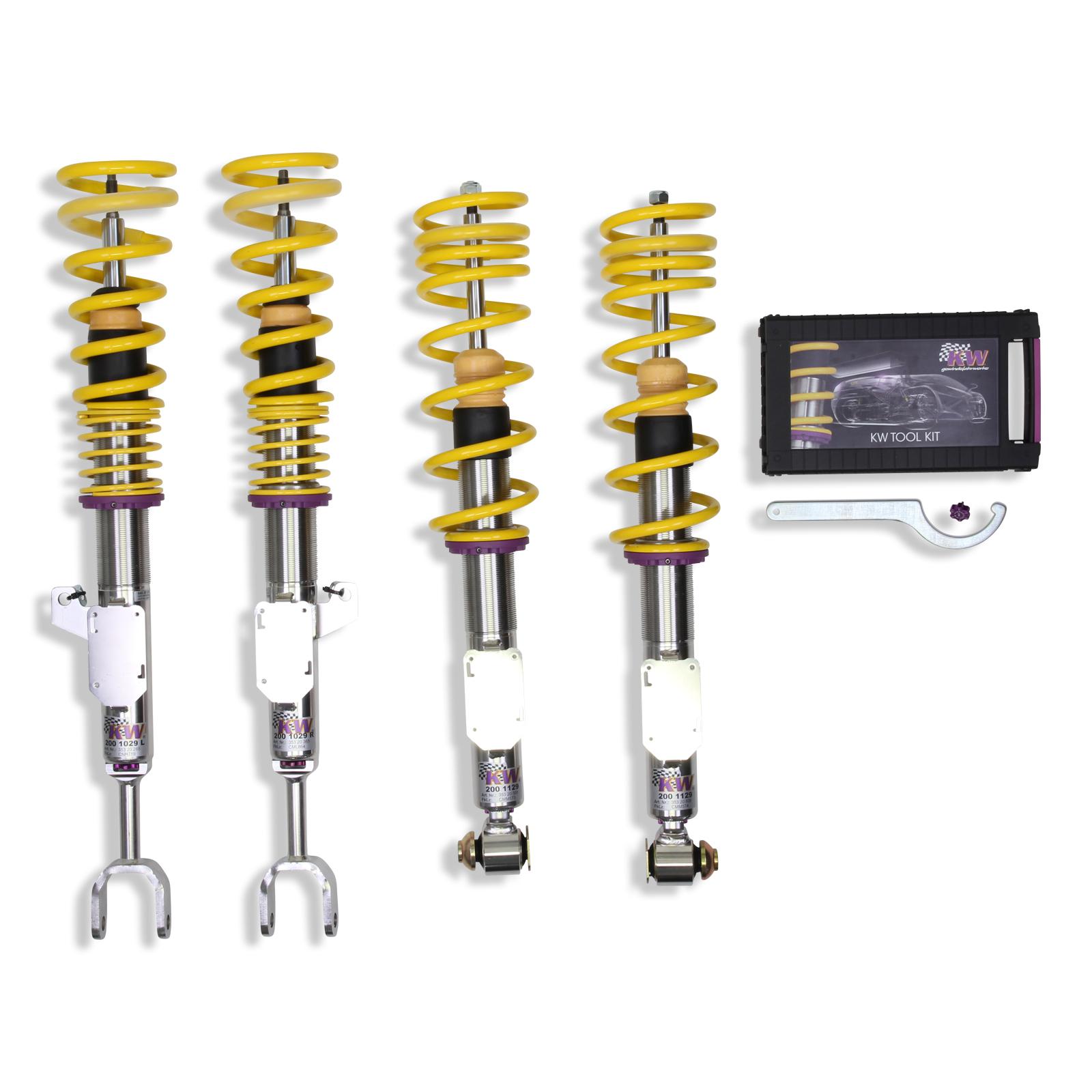 35220080 Coilovers Inox V3 KW Suspension i gruppen Välj bilmodell / BMW / 5-serie (F07-F10-F11) 11-17 / Chassi / Coilovers hos DDESIGN (KW-35220080)