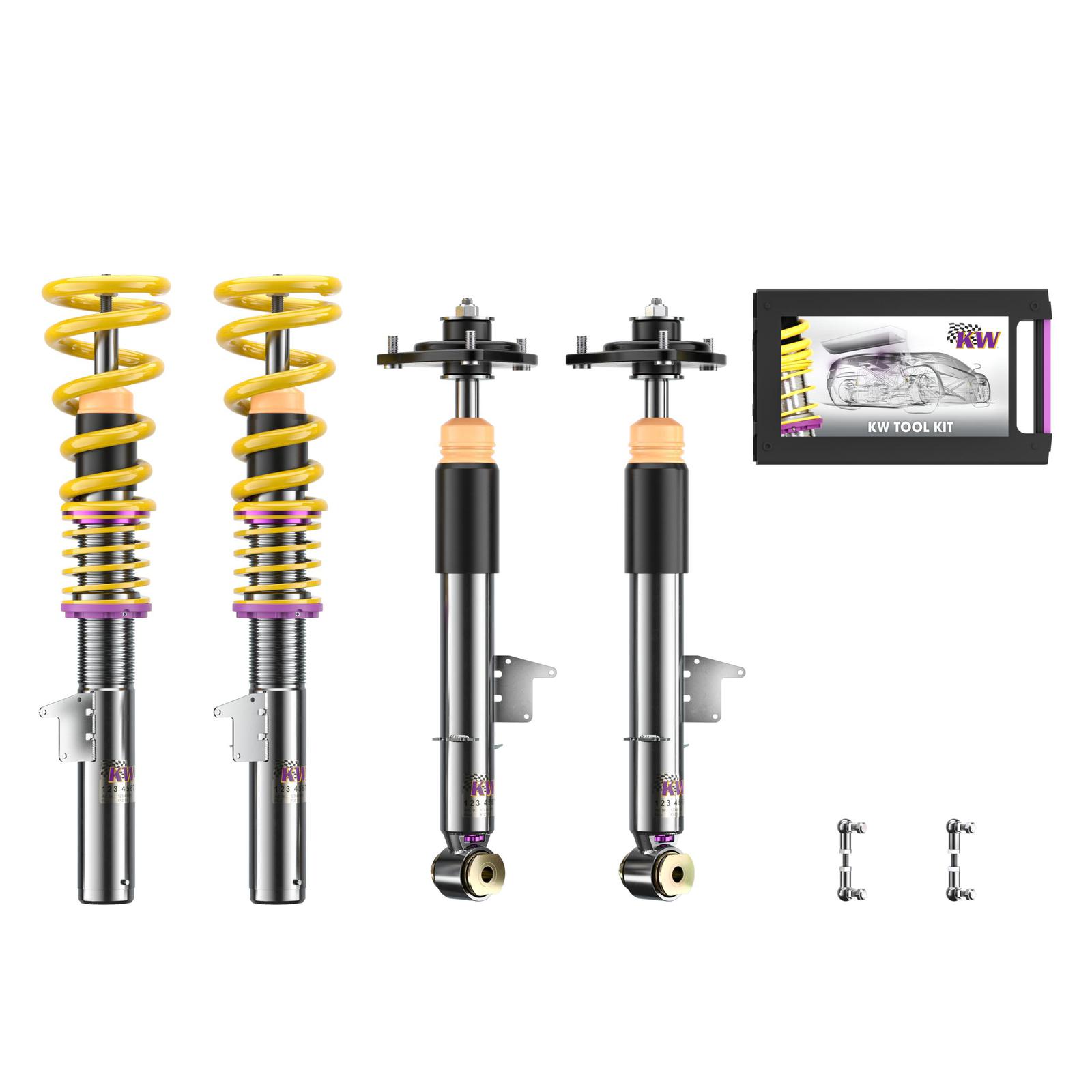 35220089 Coilovers Inox V3 (inkl. Cancellation Kit) KW Suspension i gruppen Välj bilmodell / BMW / X6 (E71) 08-14 / Chassi hos DDESIGN (KW-35220089)