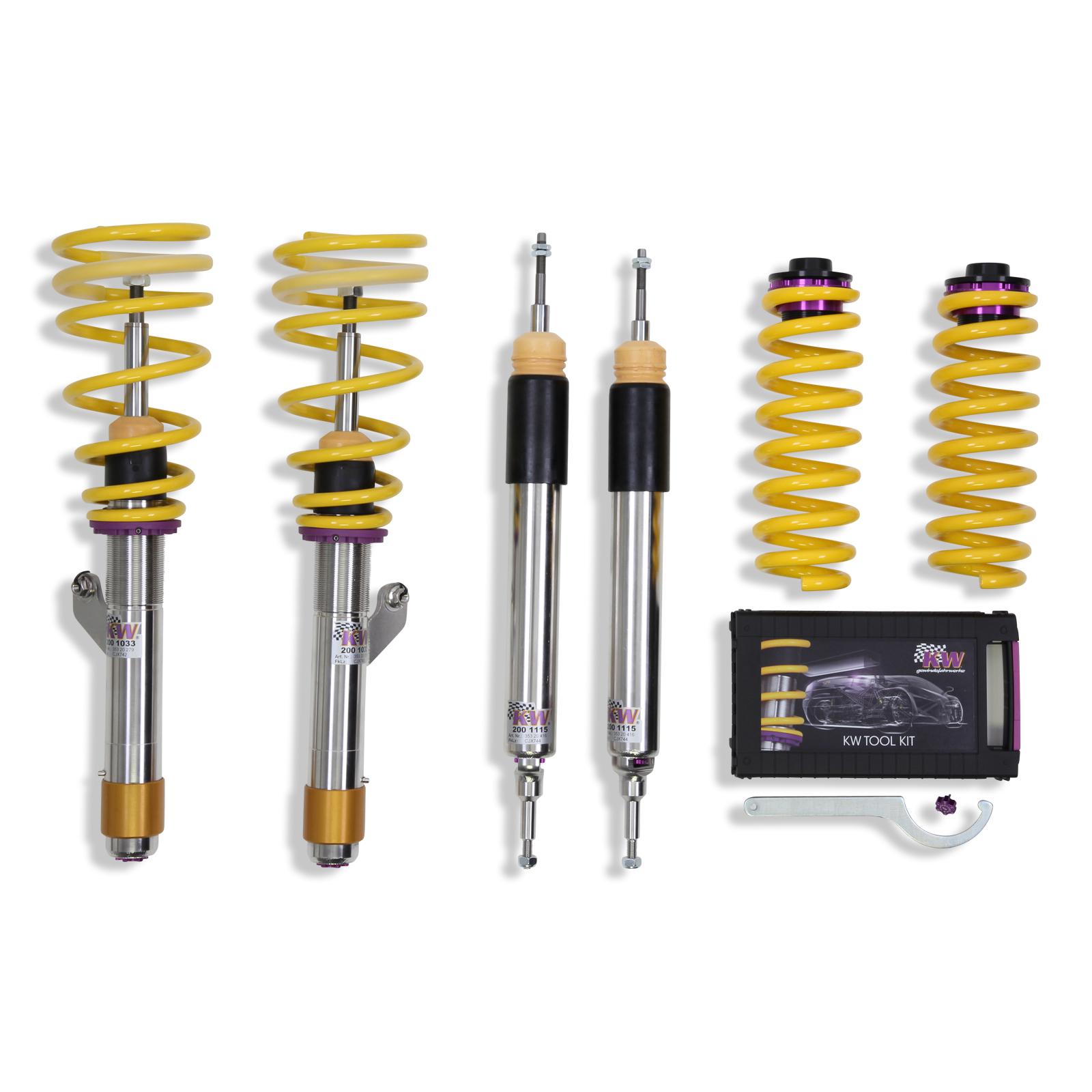 35220099 Coilovers Inox V3 KW Suspension i gruppen Välj bilmodell / BMW / X1 (E84) 09-15 / Chassi / Fjädring hos DDESIGN (KW-35220099)