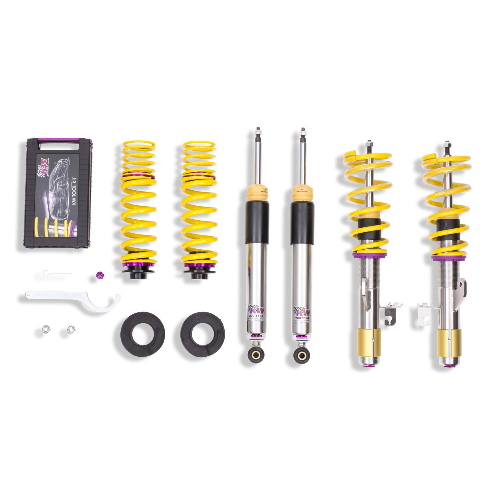 352200AC Coilovers Inox V3 KW Suspension i gruppen Välj bilmodell / BMW / 3-serie-4-serie (F30-F36) 11-19 / Chassi / Fjädring (F31) hos DDESIGN (KW-352200AC)