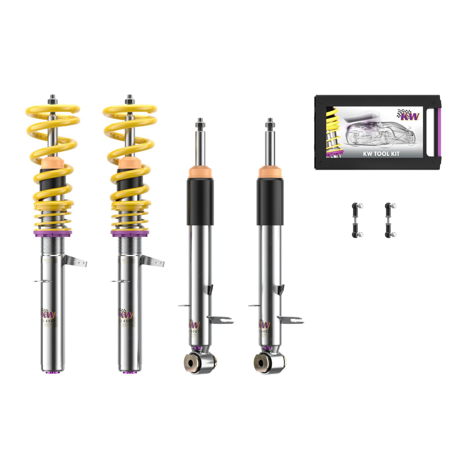 352200AL Coilovers Inox V3 KW Suspension i gruppen Välj bilmodell / BMW / X5 (F15) 13-18 / Chassi hos DDESIGN (KW-352200AL)