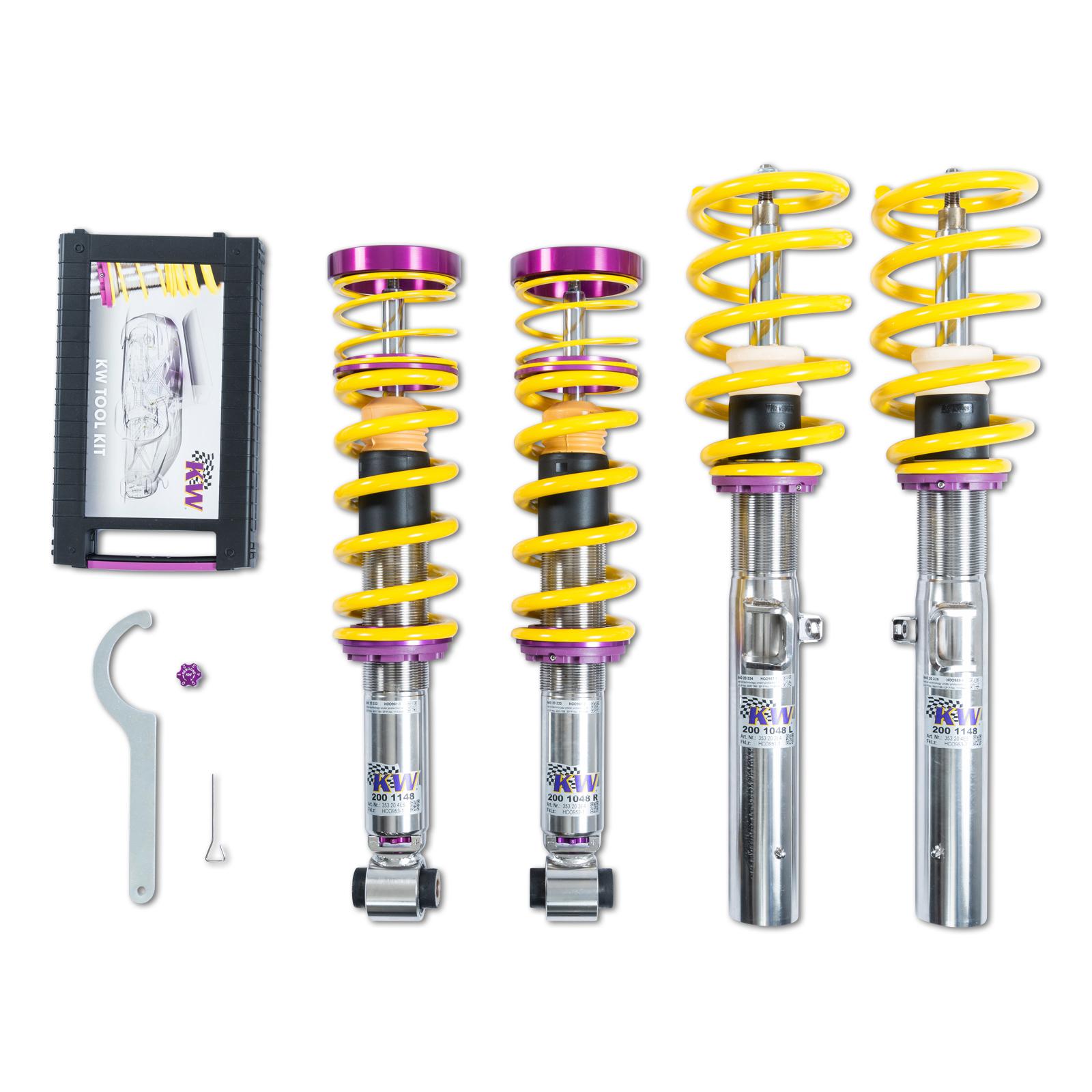 352200CF Coilovers Inox V3 KW Suspension i gruppen Välj bilmodell hos DDESIGN (KW-352200CF)