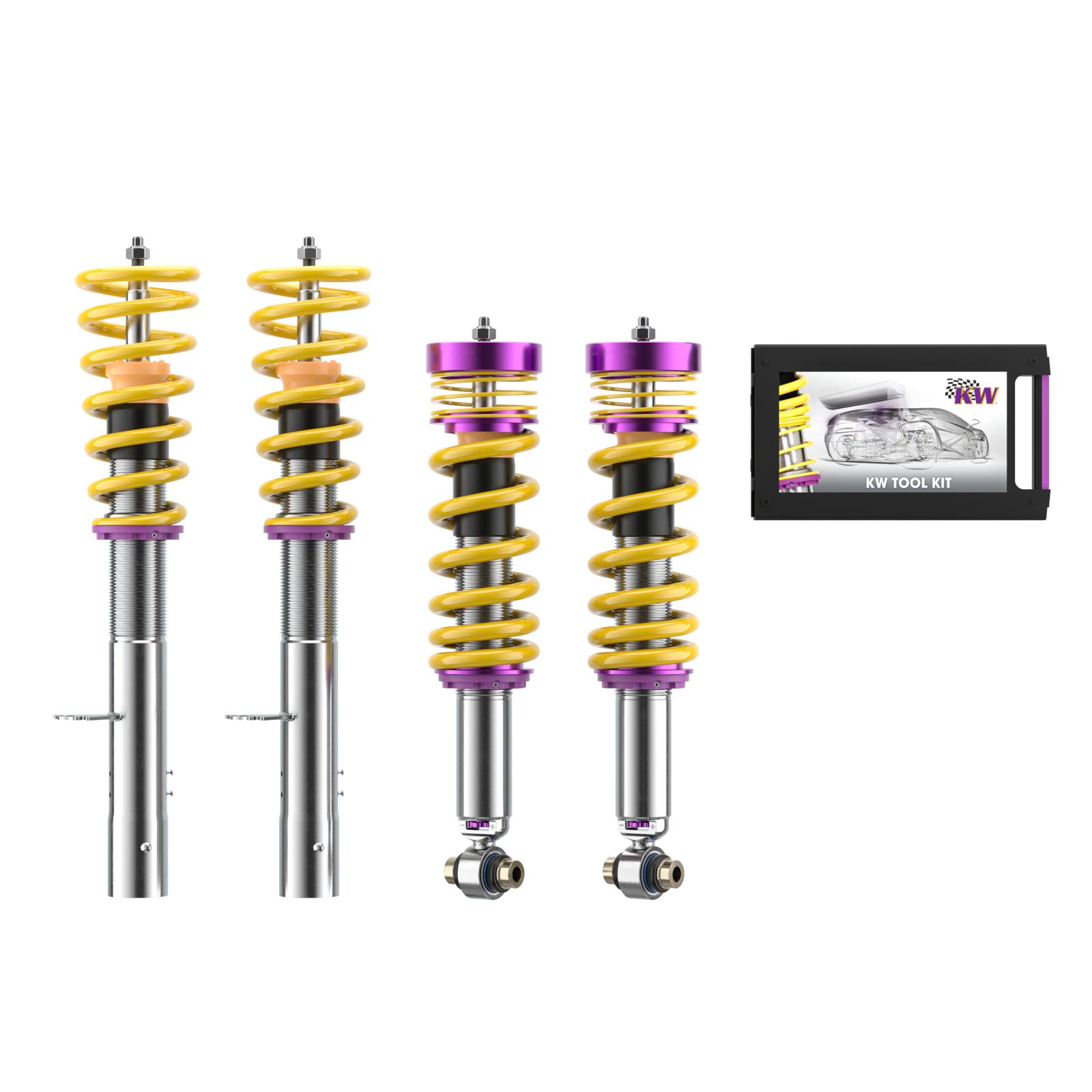 352200CR Coilovers Inox V3 (inkl. Cancellation Kit) KW Suspension i gruppen Välj bilmodell hos DDESIGN (KW-352200CR)