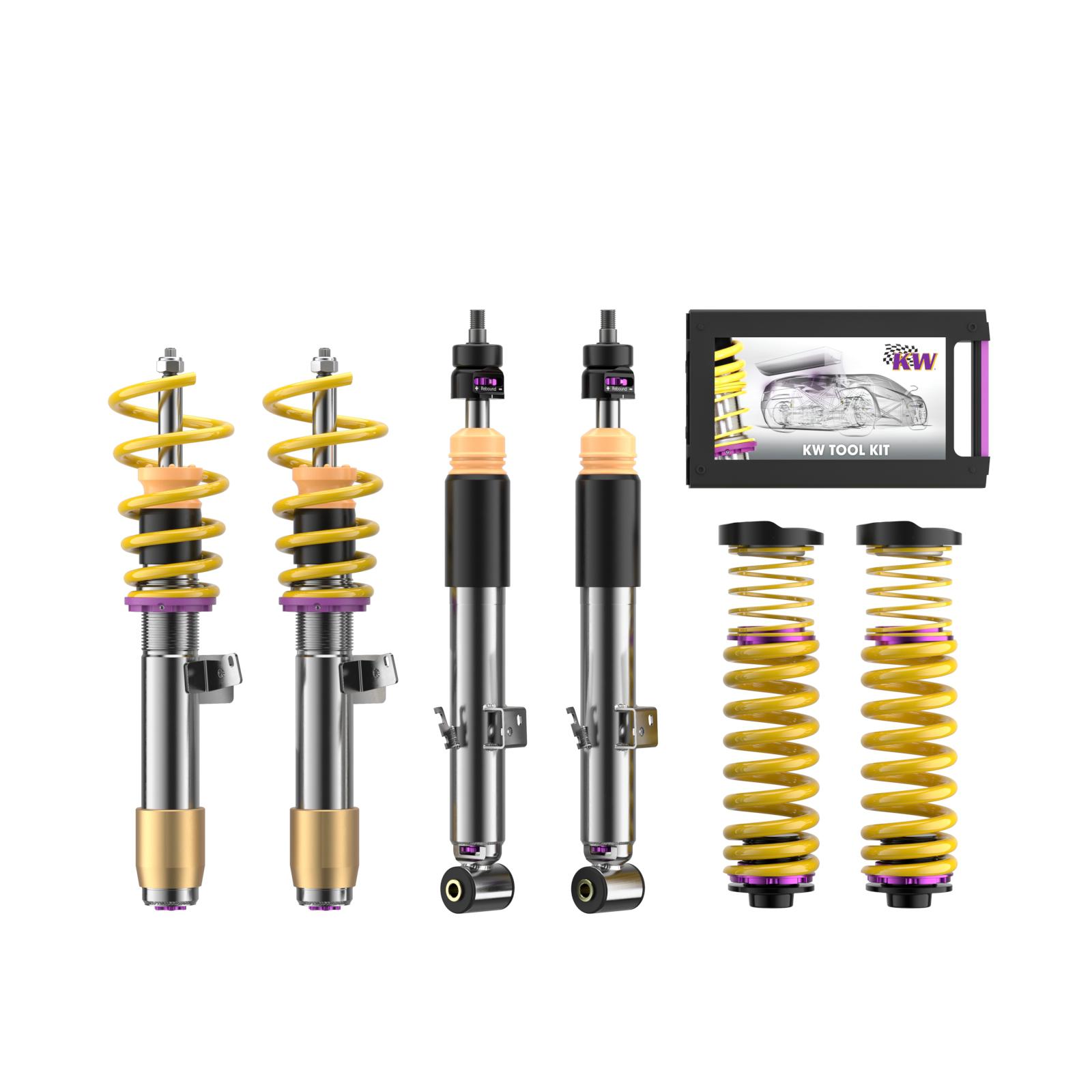 352200EB Coilovers Inox V3 (inkl. Cancellation Kit) KW Suspension i gruppen Välj bilmodell hos DDESIGN (KW-352200EB)