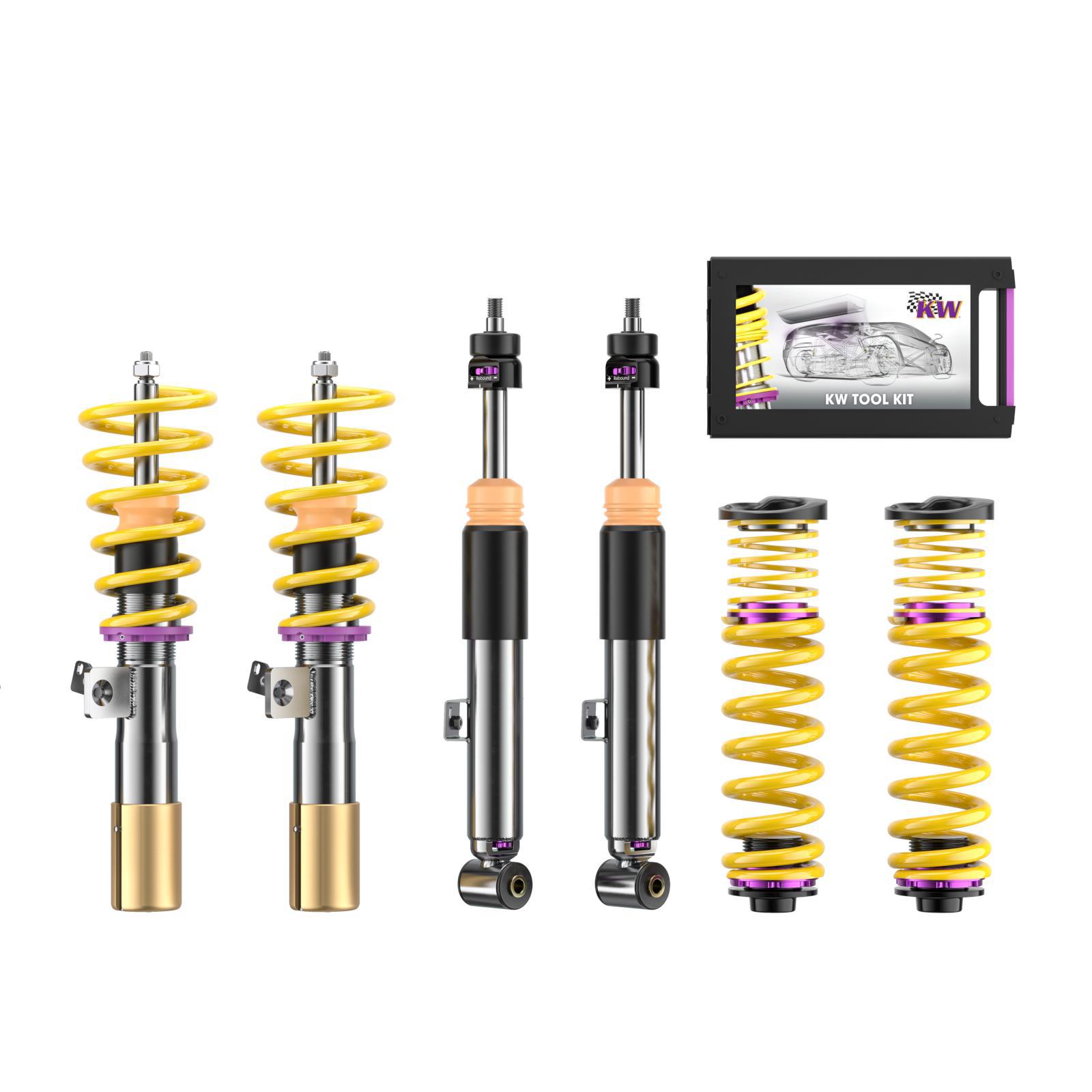 352200EQ Coilovers Inox V3 (inkl. Cancellation Kit) KW Suspension i gruppen Välj bilmodell hos DDESIGN (KW-352200EQ)