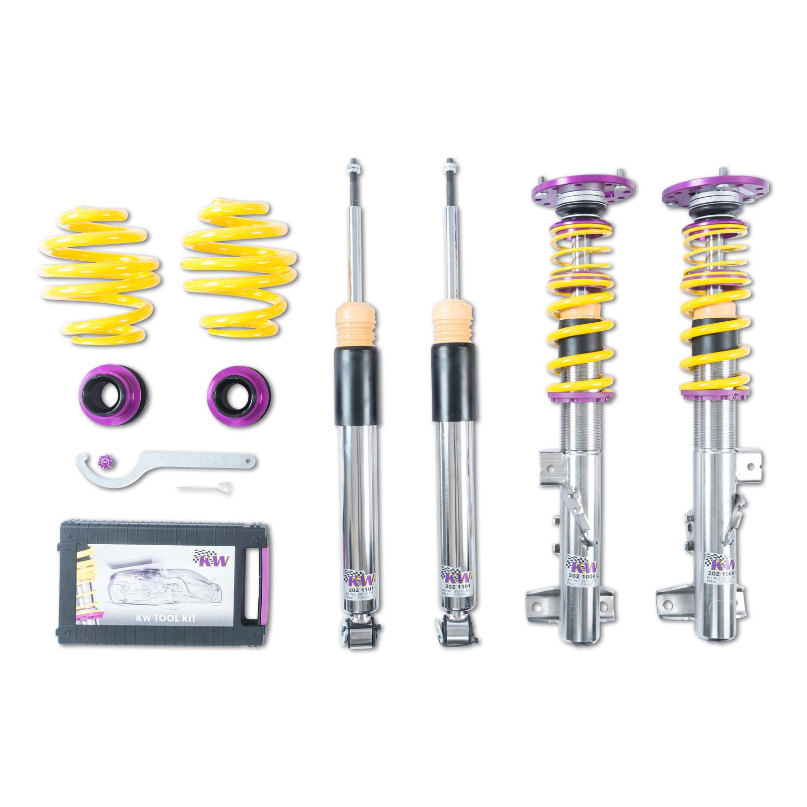 35220811 Coilovers V3 Clubsport KW Suspension i gruppen Välj bilmodell / BMW / 3-serie (E36) 1990-2000 / Chassi / Coilovers & Luftfjädring hos DDESIGN (KW-35220811)