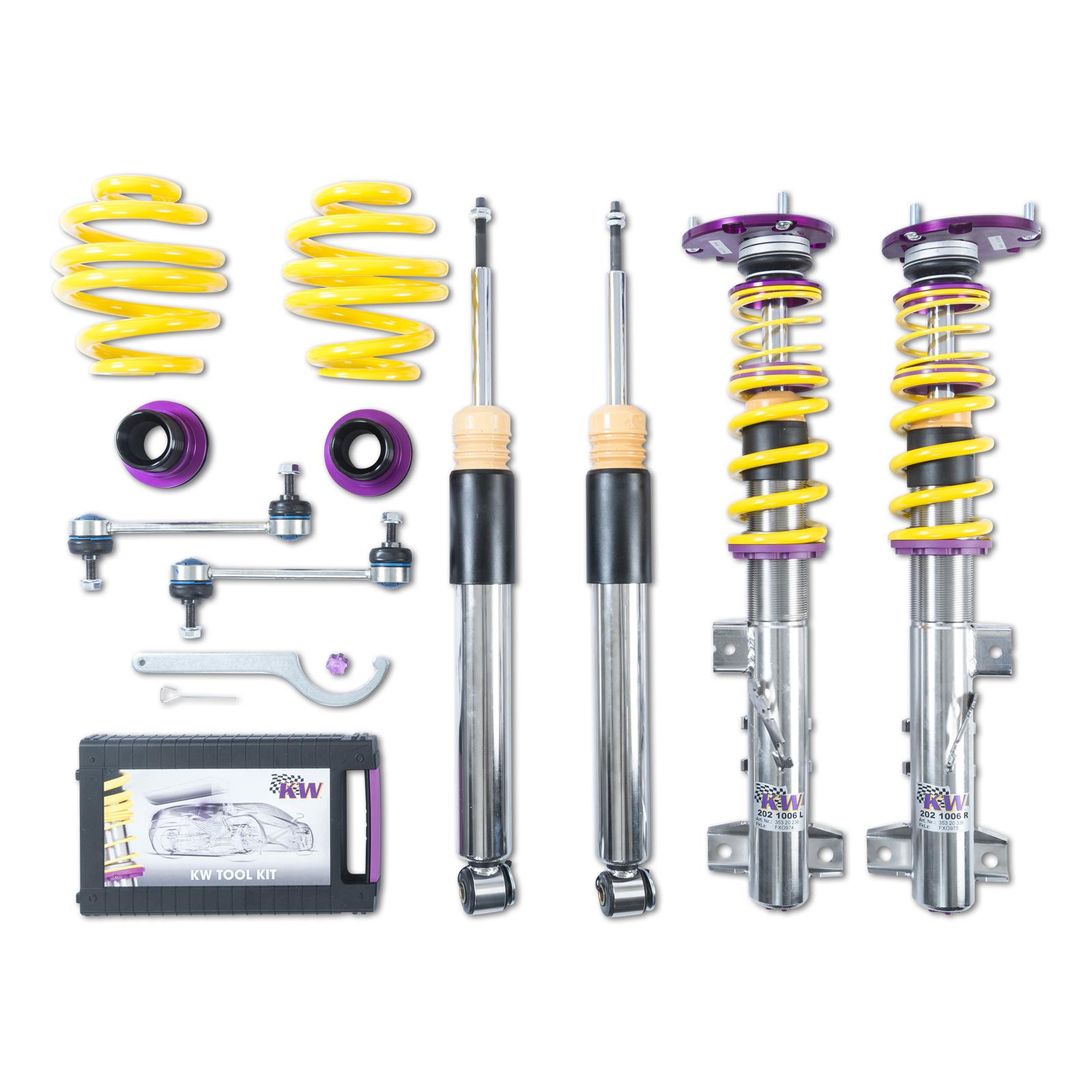 35220812 Coilovers V3 Clubsport KW Suspension i gruppen Välj bilmodell / BMW / 3-serie (E36) 1990-2000 / Chassi / Coilovers & Luftfjädring hos DDESIGN (KW-35220812)