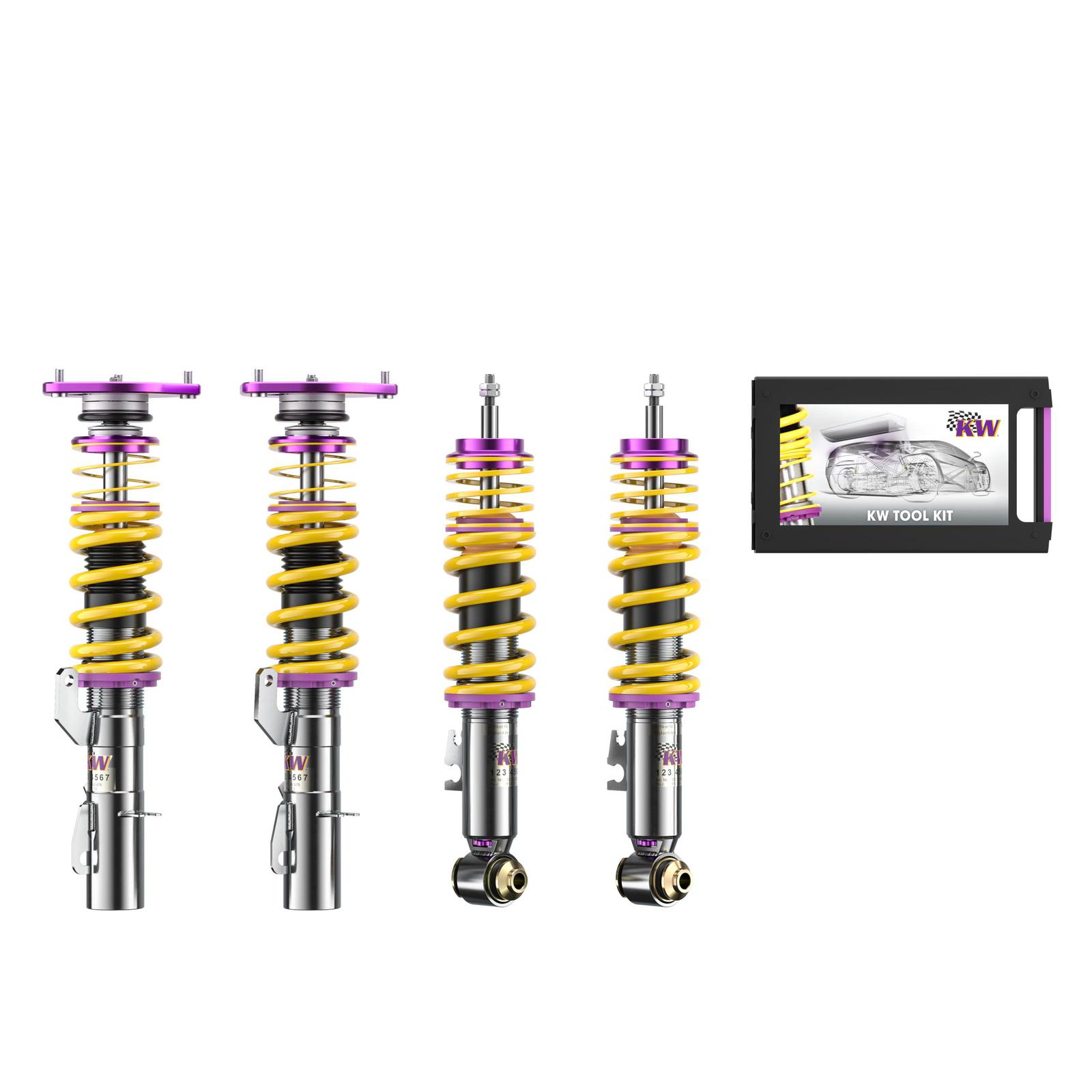 35220850 Coilovers V3 Clubsport KW Suspension i gruppen Välj bilmodell / Mini / Cooper (R56/57) 2006-2013 / 2009-2015 / Chassi / Fjädring hos DDESIGN (KW-35220850)