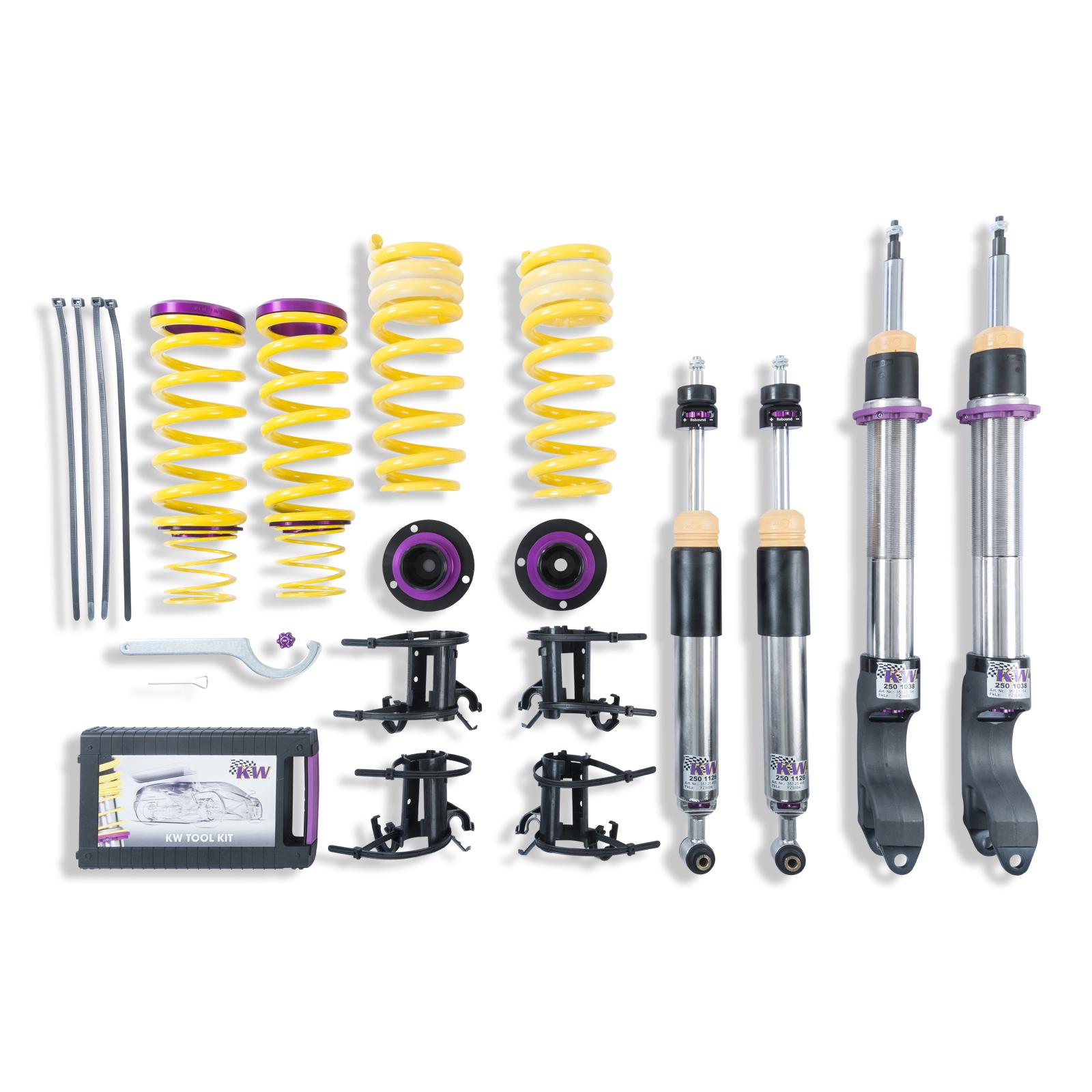 3522500B Coilovers Inox V3 KW Suspension i gruppen Välj bilmodell / Mercedes Benz / E-Class 17+ (W213 - C238) / Chassi hos DDESIGN (KW-3522500B)