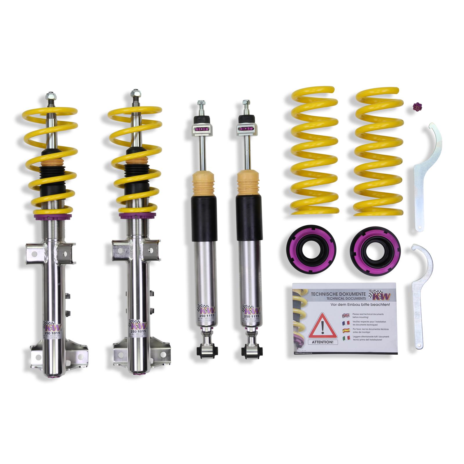 35225041 Coilovers Inox V3 KW Suspension i gruppen Välj bilmodell / Mercedes Benz / CLS-Class 10-18 (C218) / Chassi / Fjädring hos DDESIGN (KW-35225041)