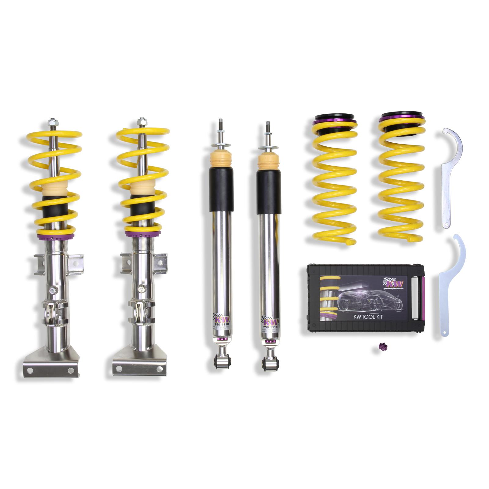 35225046 Coilovers Inox V3 KW Suspension i gruppen Välj bilmodell / Mercedes Benz / SLK-Class 11-20 (R172) / Chassi hos DDESIGN (KW-35225046)