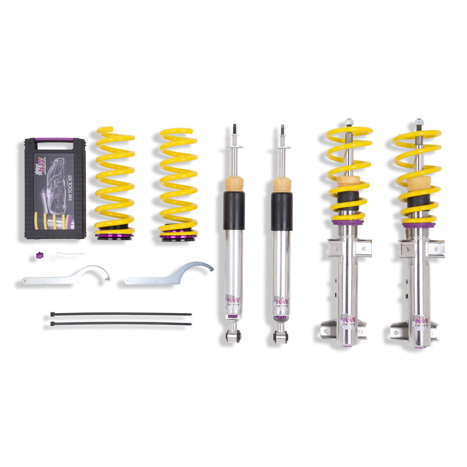 35225049 Coilovers Inox V3 KW Suspension i gruppen Välj bilmodell / Mercedes Benz / SLK-Class 11-20 (R172) / Chassi hos DDESIGN (KW-35225049)