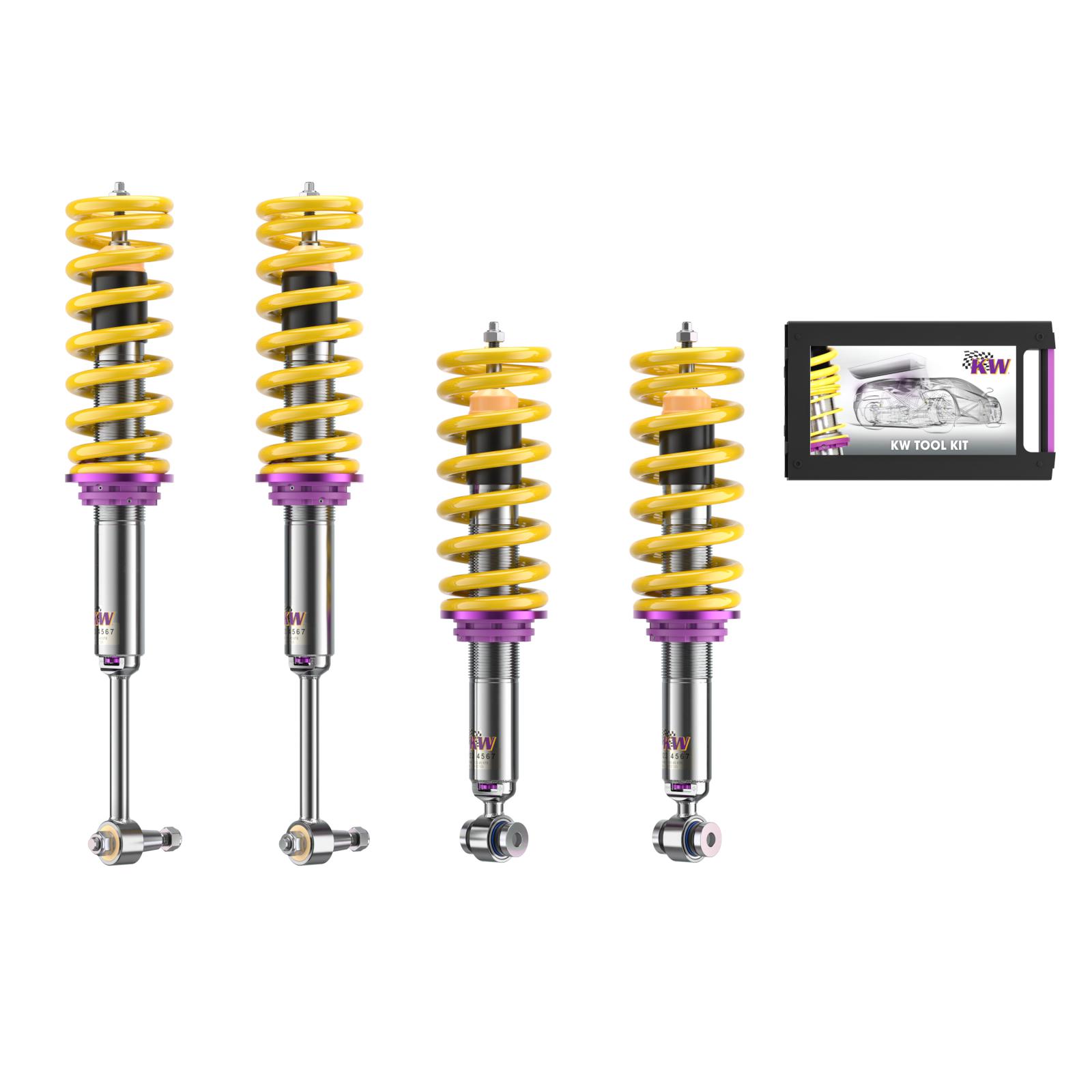 35225050 Coilovers Inox V3 KW Suspension i gruppen Välj bilmodell / Mercedes Benz / SL-Class 01-12 (R230) / Chassi hos DDESIGN (KW-35225050)