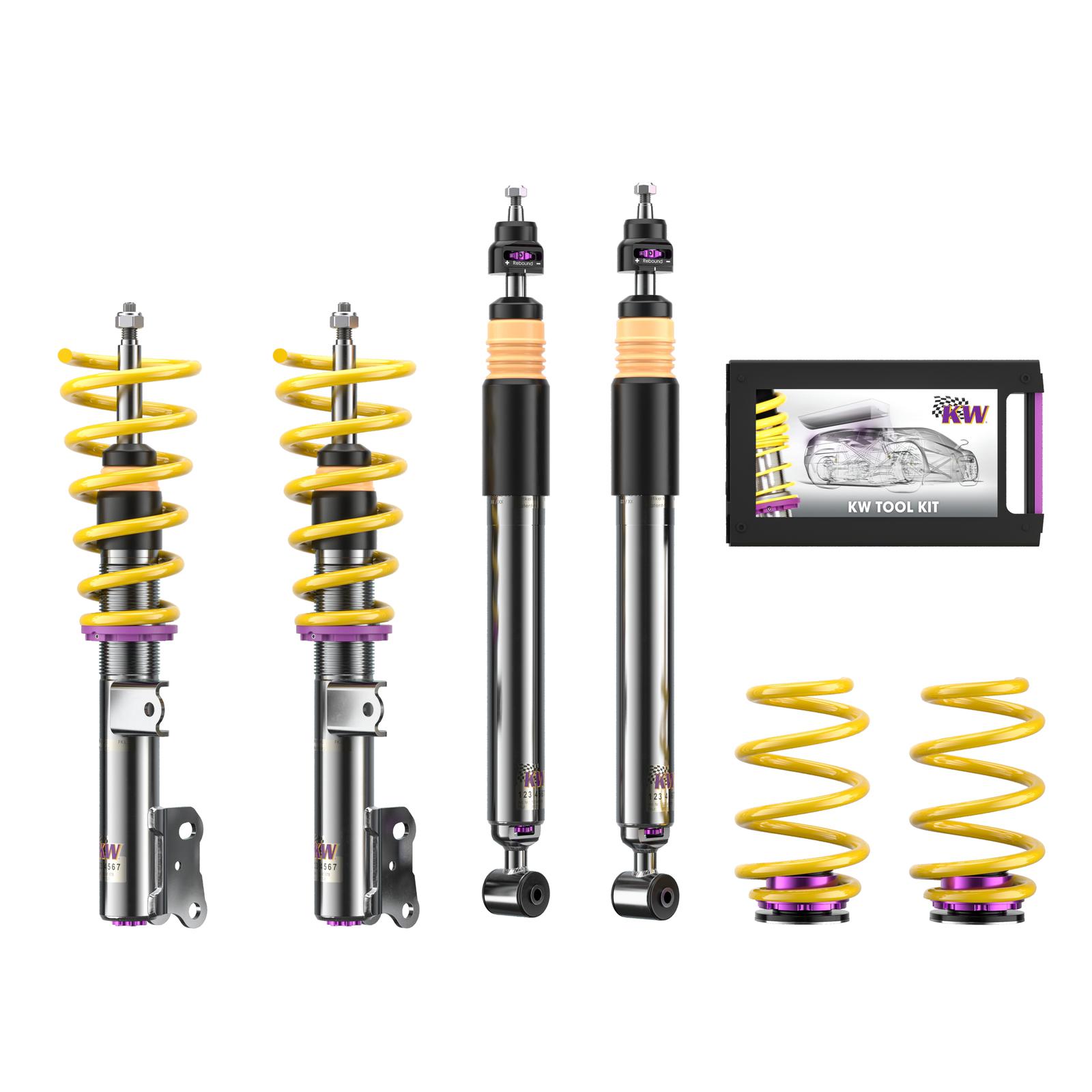 35225072 Coilovers Inox V3 KW Suspension i gruppen Universala produkter / Chassi / Coilovers hos DDESIGN (KW-35225072)