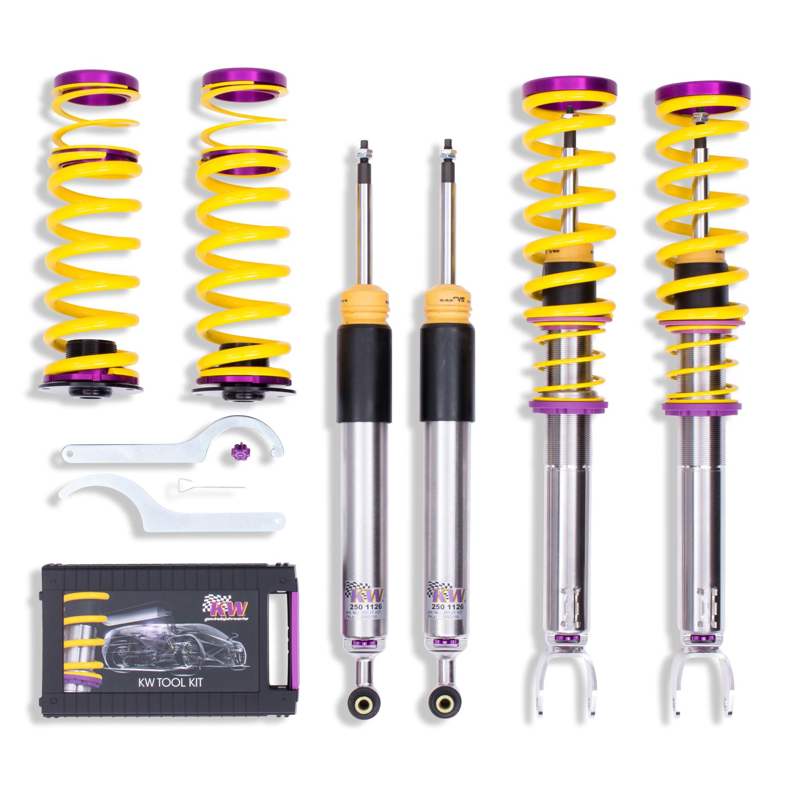 35225073 Coilovers Inox V3 KW Suspension i gruppen Välj bilmodell / Mercedes Benz / C-Class 15-21 (W205) / Chassi / Coilovers hos DDESIGN (KW-35225073)