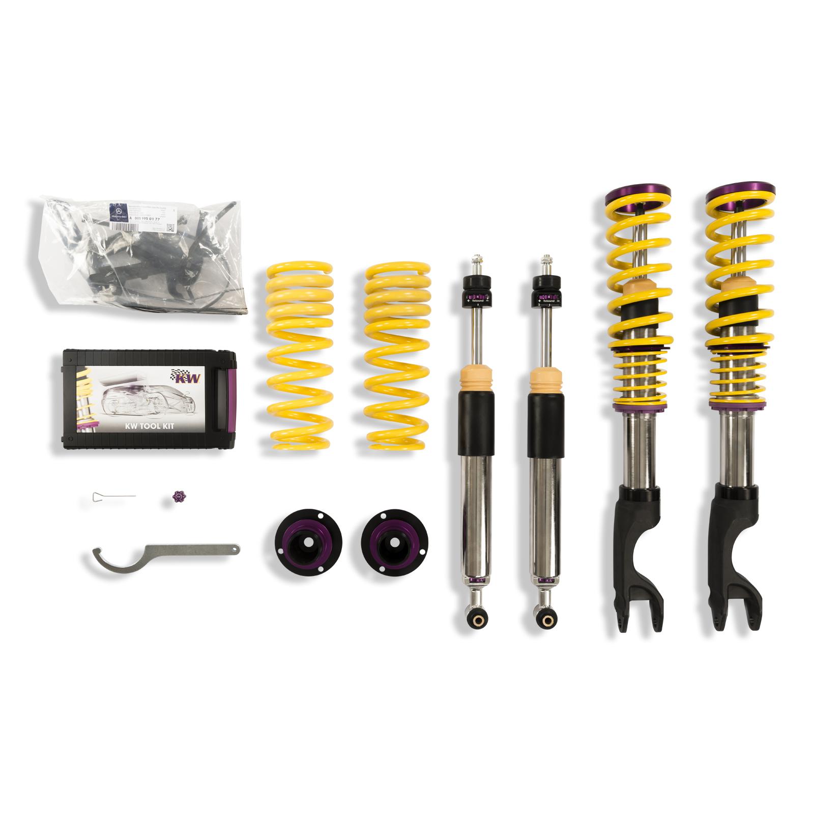 35225086 Coilovers Inox V3 KW Suspension i gruppen Välj bilmodell / Mercedes Benz / C-Class 15-21 (W205) / Chassi / Coilovers hos DDESIGN (KW-35225086)