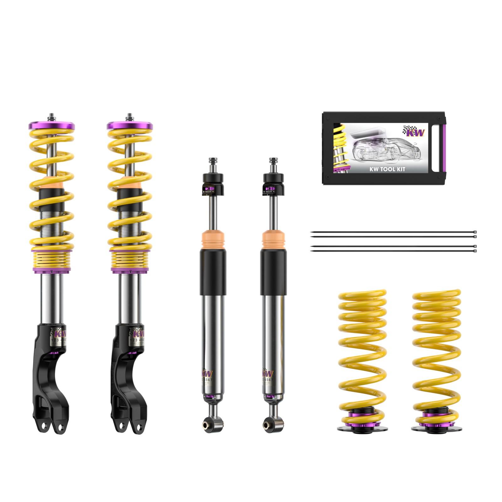 35225093 Coilovers Inox V3 KW Suspension i gruppen Välj bilmodell / Mercedes Benz / C-Class 15-21 (W205) / Chassi / Coilovers hos DDESIGN (KW-35225093)