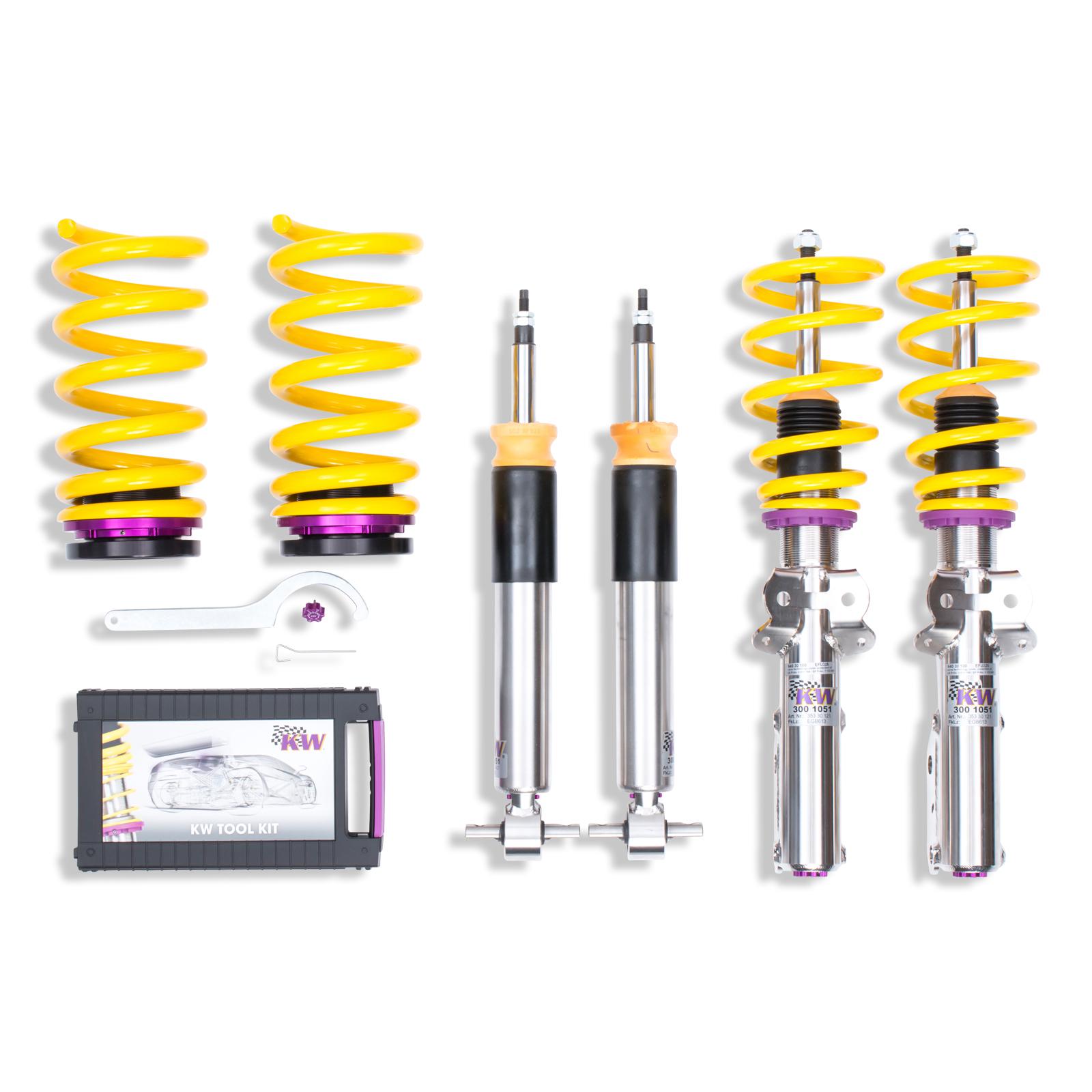 35230065 Coilovers Inox V3 KW Suspension i gruppen Välj bilmodell / Ford / Mustang 15-17 / Chassi / Fjädring hos DDESIGN (KW-35230065)