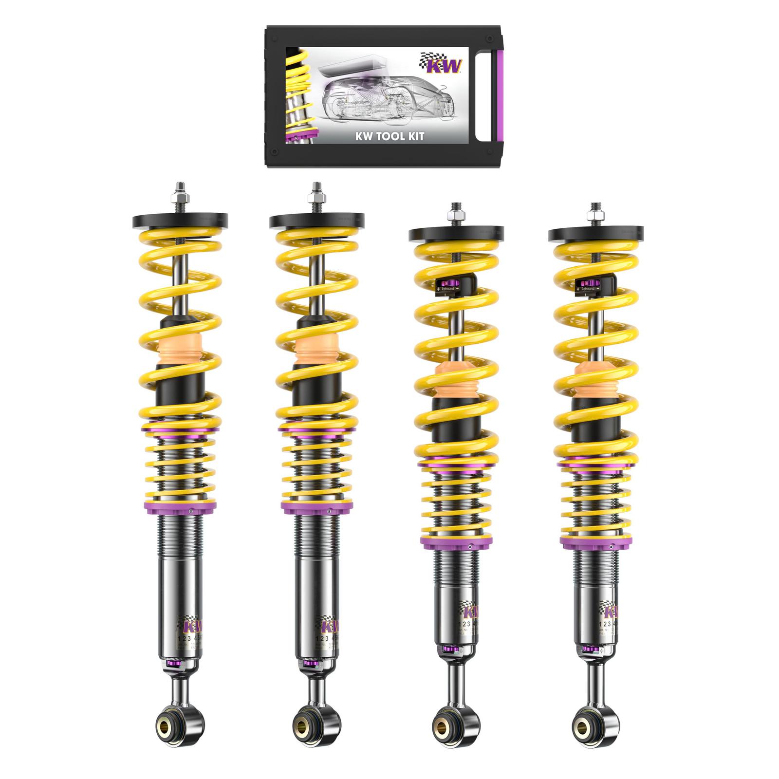 35233002 Coilovers Inox V3 (inkl. Cancellation Kit) KW Suspension i gruppen Universala produkter / Chassi / Coilovers hos DDESIGN (KW-35233002)