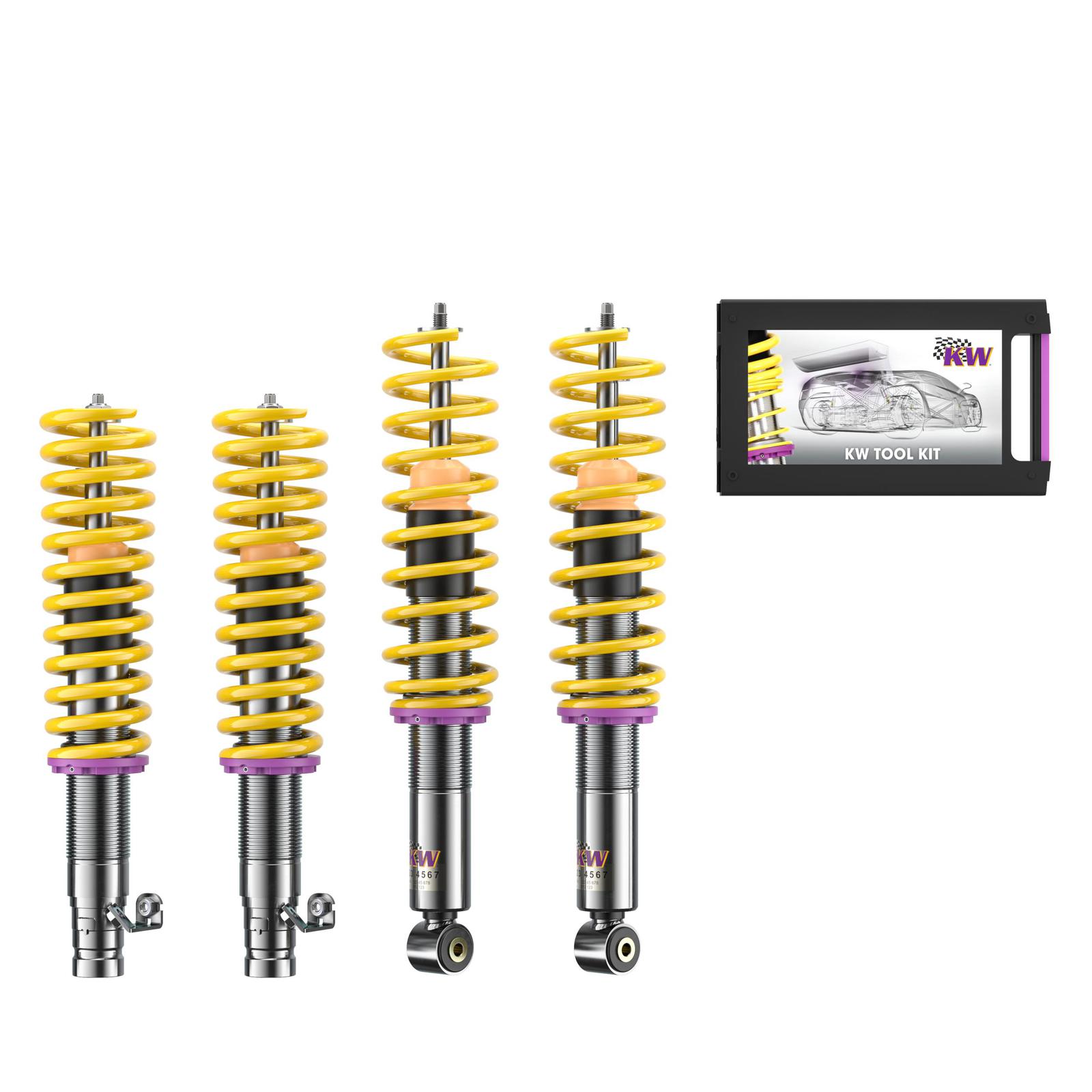 35250004 Coilovers Inox V3 KW Suspension i gruppen Välj bilmodell / Honda / Integra 93-01 / Chassi / Fjädring hos DDESIGN (KW-35250004)