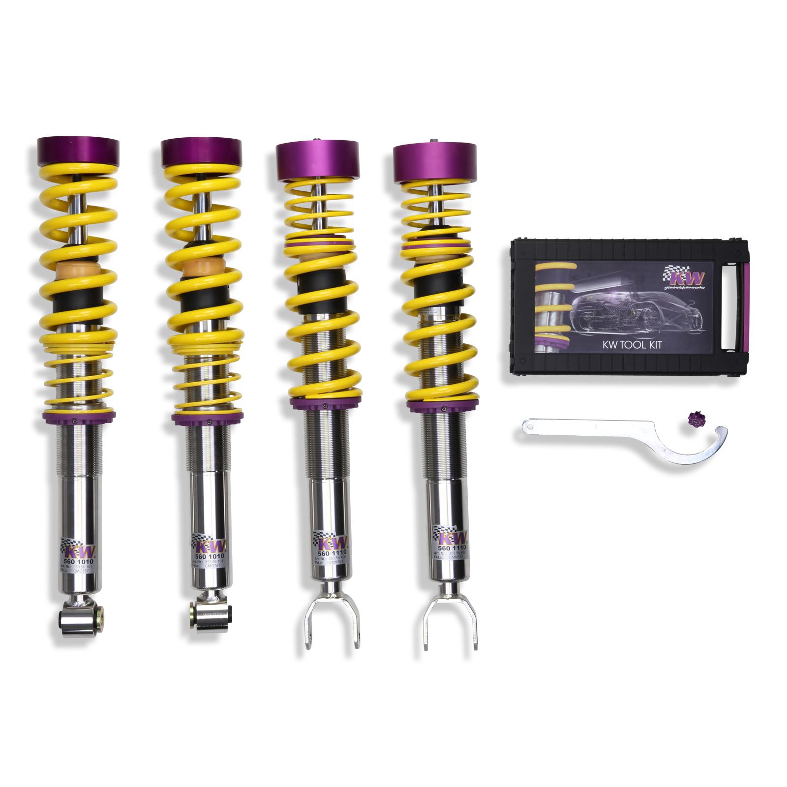 35256010 Coilovers Inox V3 KW Suspension i gruppen Välj bilmodell / Toyota / Supra MK4 93-02 / Chassi / Fjädring hos DDESIGN (KW-35256010)