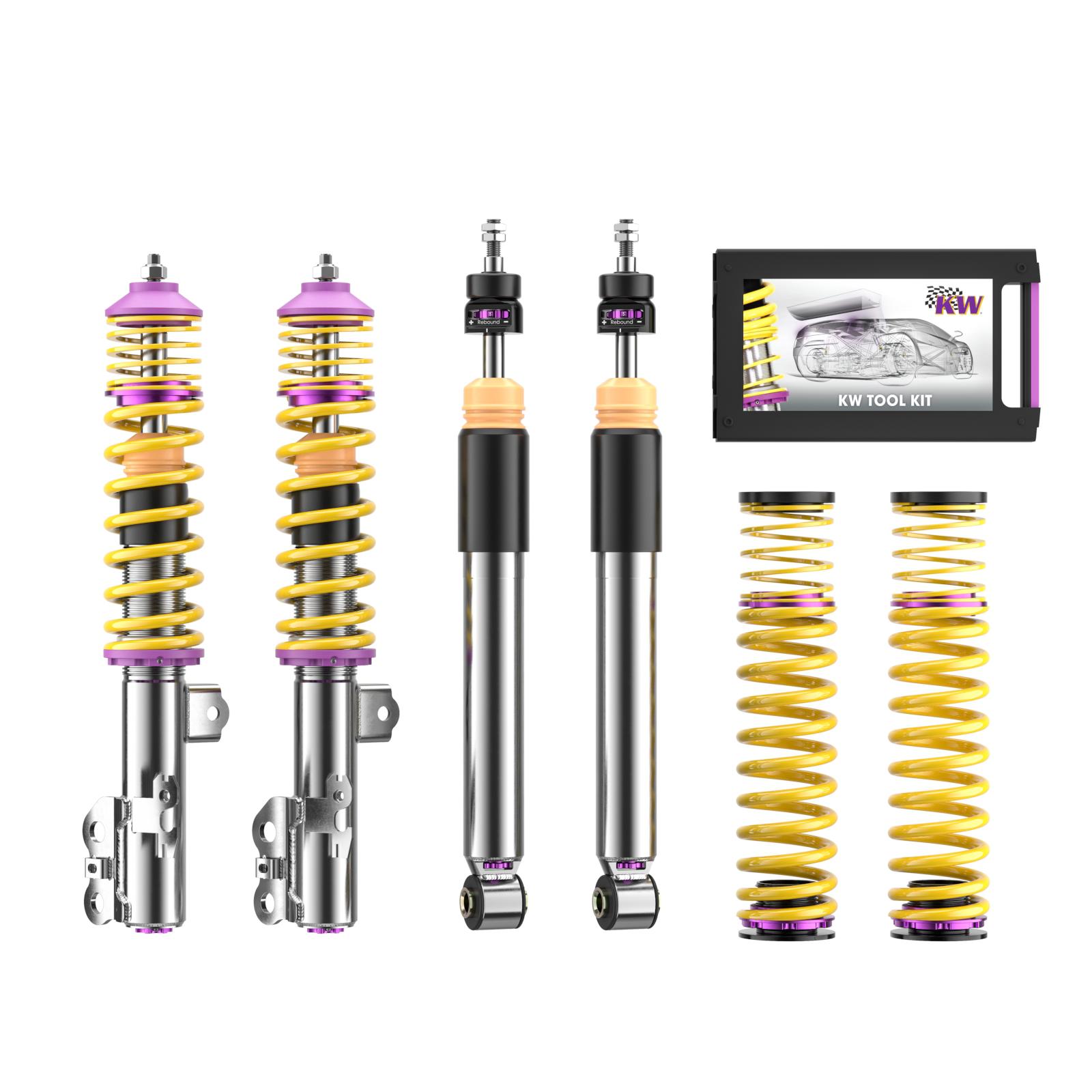 35256023 Coilovers Inox V3 KW Suspension i gruppen Välj bilmodell / Toyota / GR Yaris 2020+ / Chassi / Fjädring hos DDESIGN (KW-35256023)